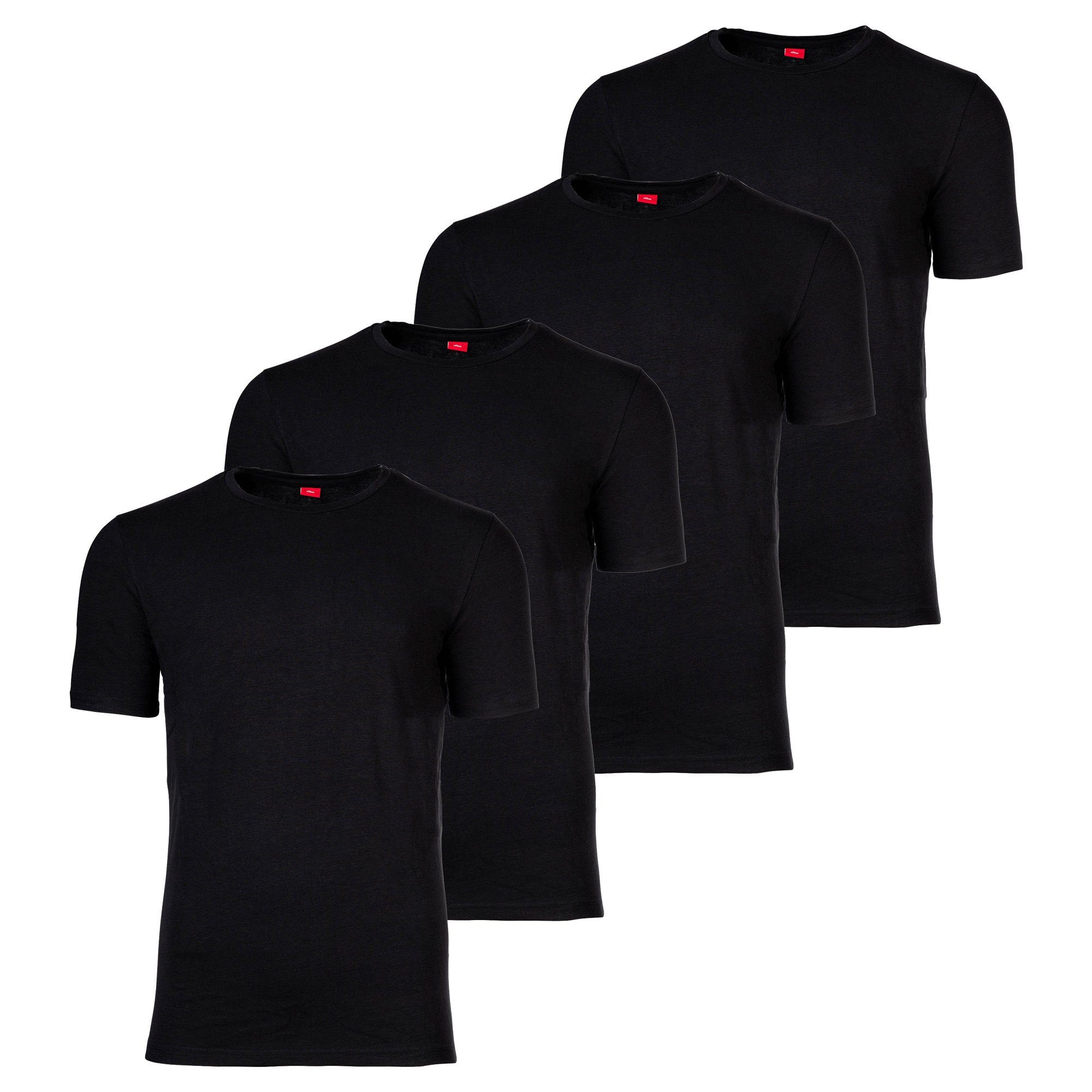 s.Oliver T-Shirt Herren T-Shirt 4er Pack günstig online kaufen