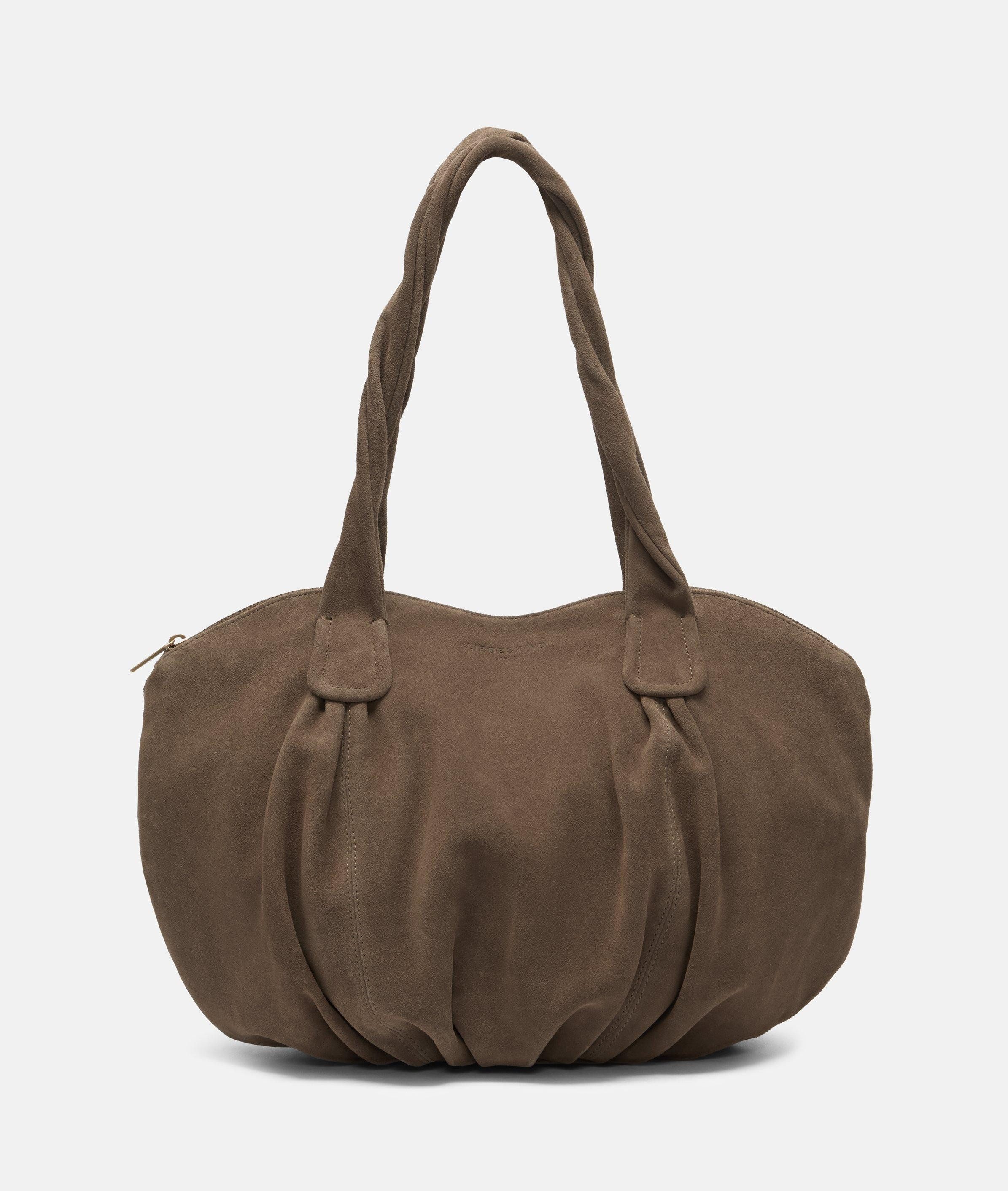 Liebeskind Berlin Shopper Archive Lucy Shopper M, Geräumiger Shopper aus weichem Veloursleder