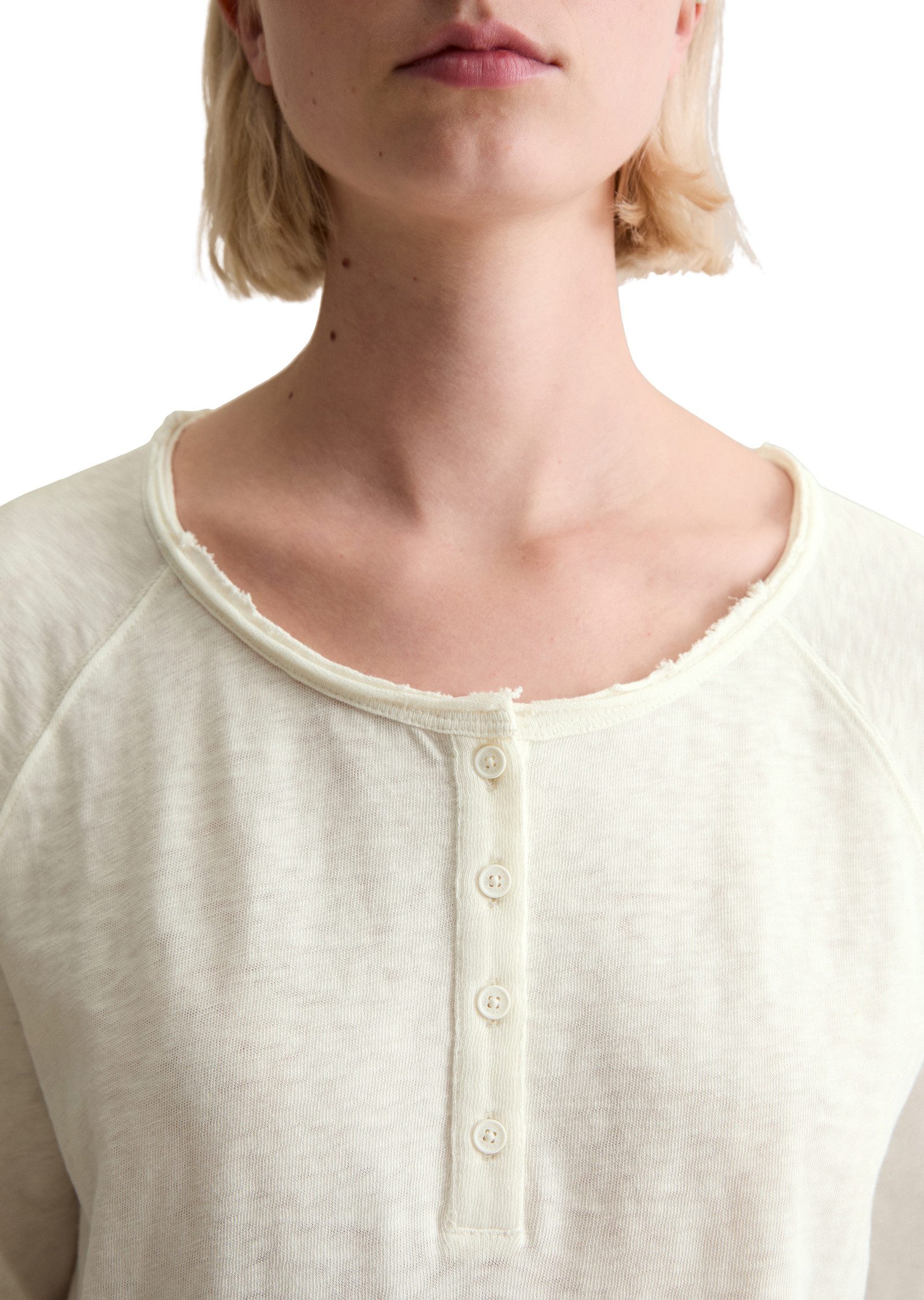 Marc O'Polo DENIM Langarmshirt aus Organic Cotton