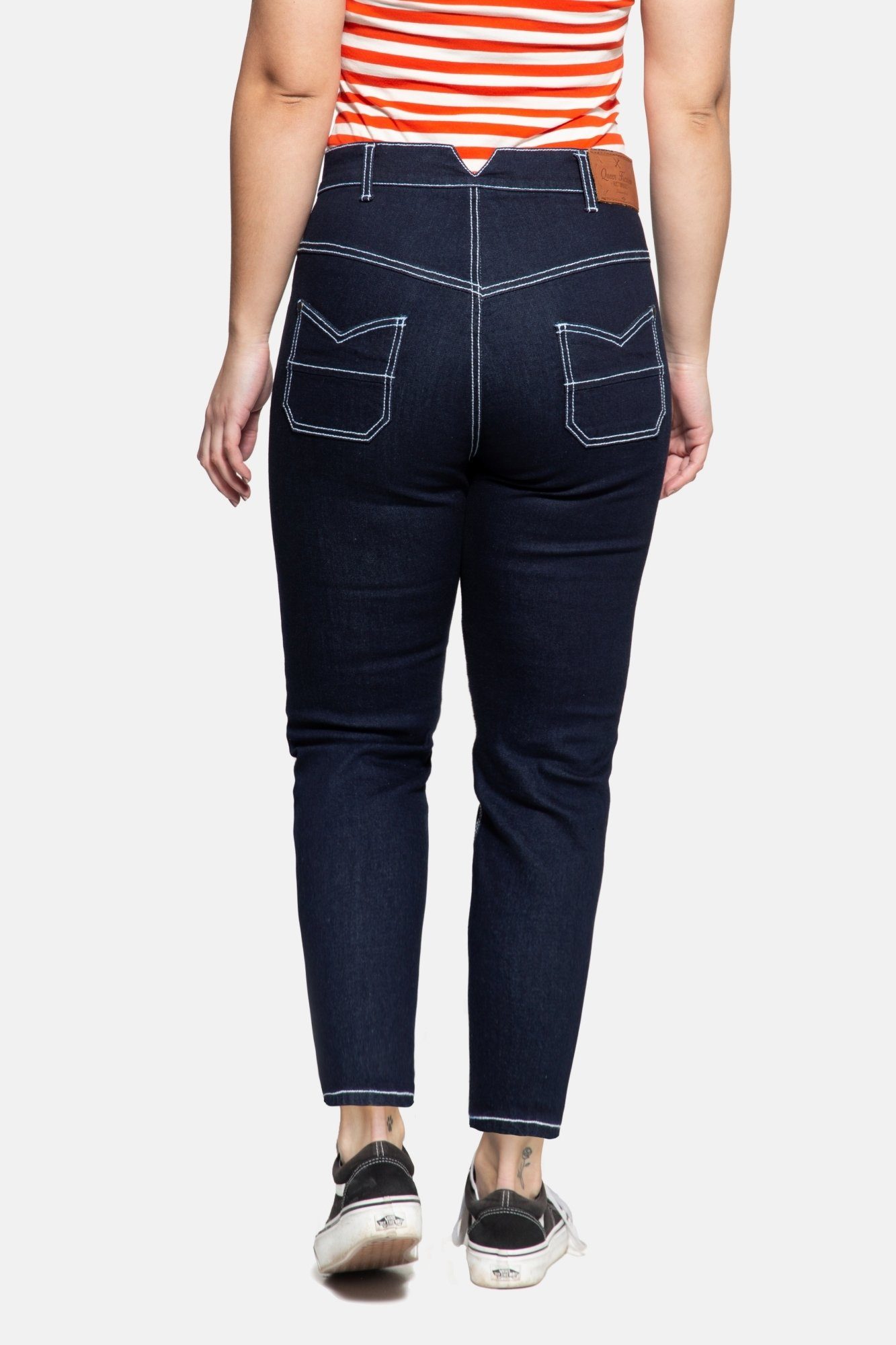 QueenKerosin Slim-fit-Jeans Betty (1-tlg) im 5-Pocket-Design günstig online kaufen