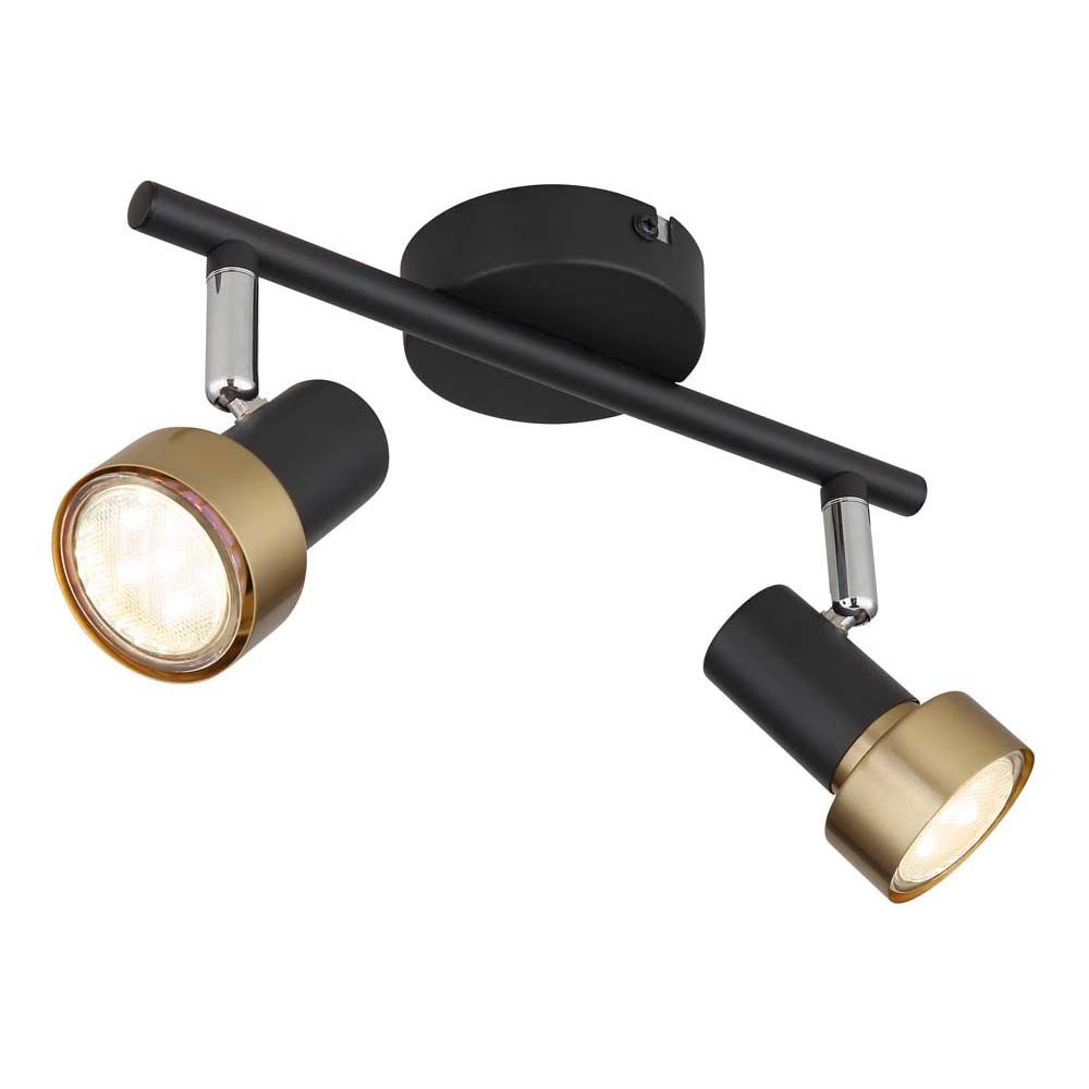 GLOBO LIGHTING Deckenleuchte, Leuchtmittel nicht inklusive, Deckenlampe Deckenstrahler Deckenleuchte beweglich Wohnzimmerlampe