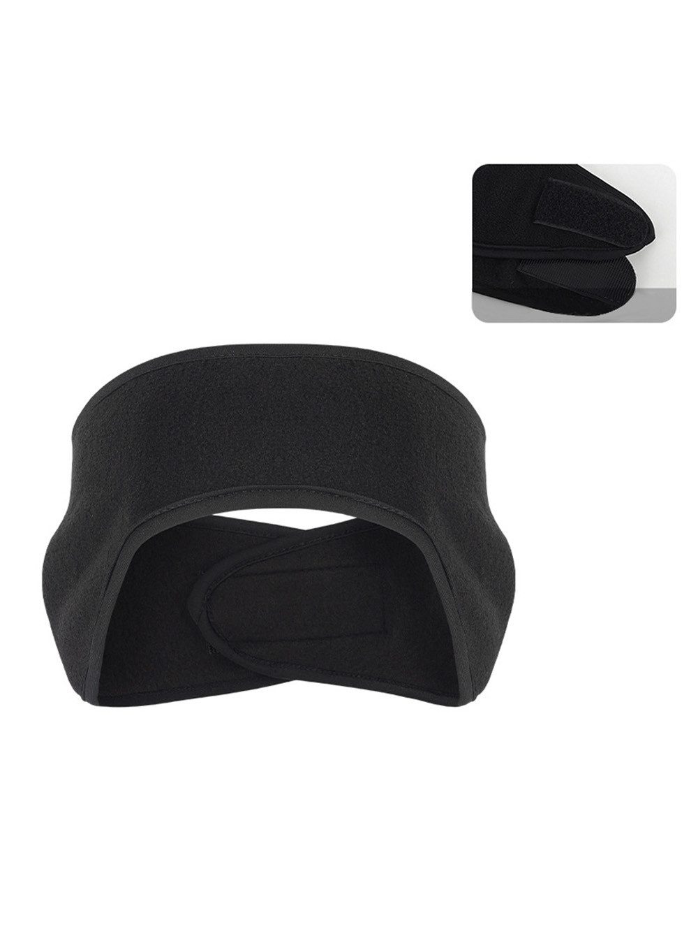 axy Stirnband Sport Stirnband Winter Ohrenwärmer mit Klettverschluss Herren Damen Sport Stirnband Winter Ohrenwärmer