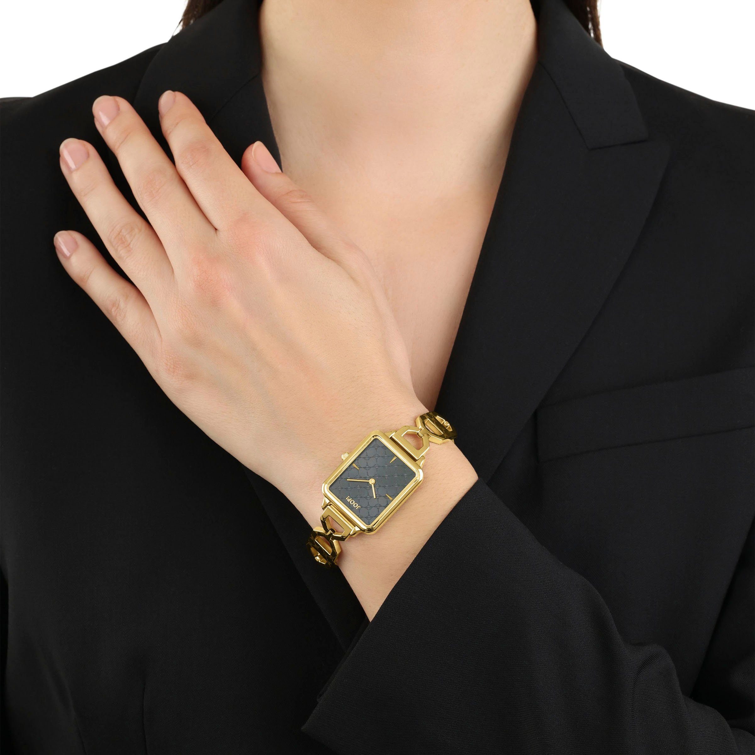 JOOP! Quarzuhr 2036592, Armbanduhr, Damenuhr, analog, Edelstahlarmband