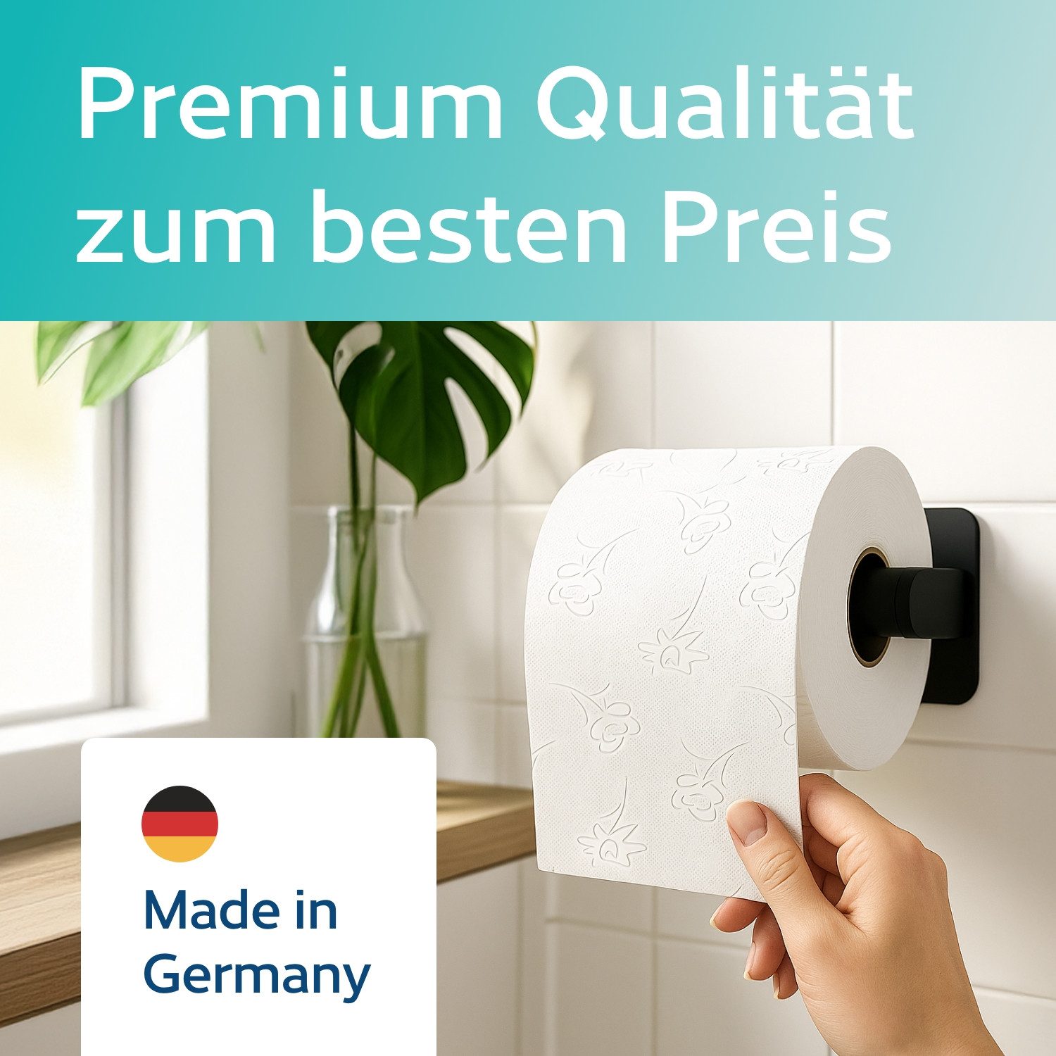 Satino Toilettenpapier 3-lagig - 48 o. 96 Rollen á 250 Blatt - aus Zellstoff (48-St)