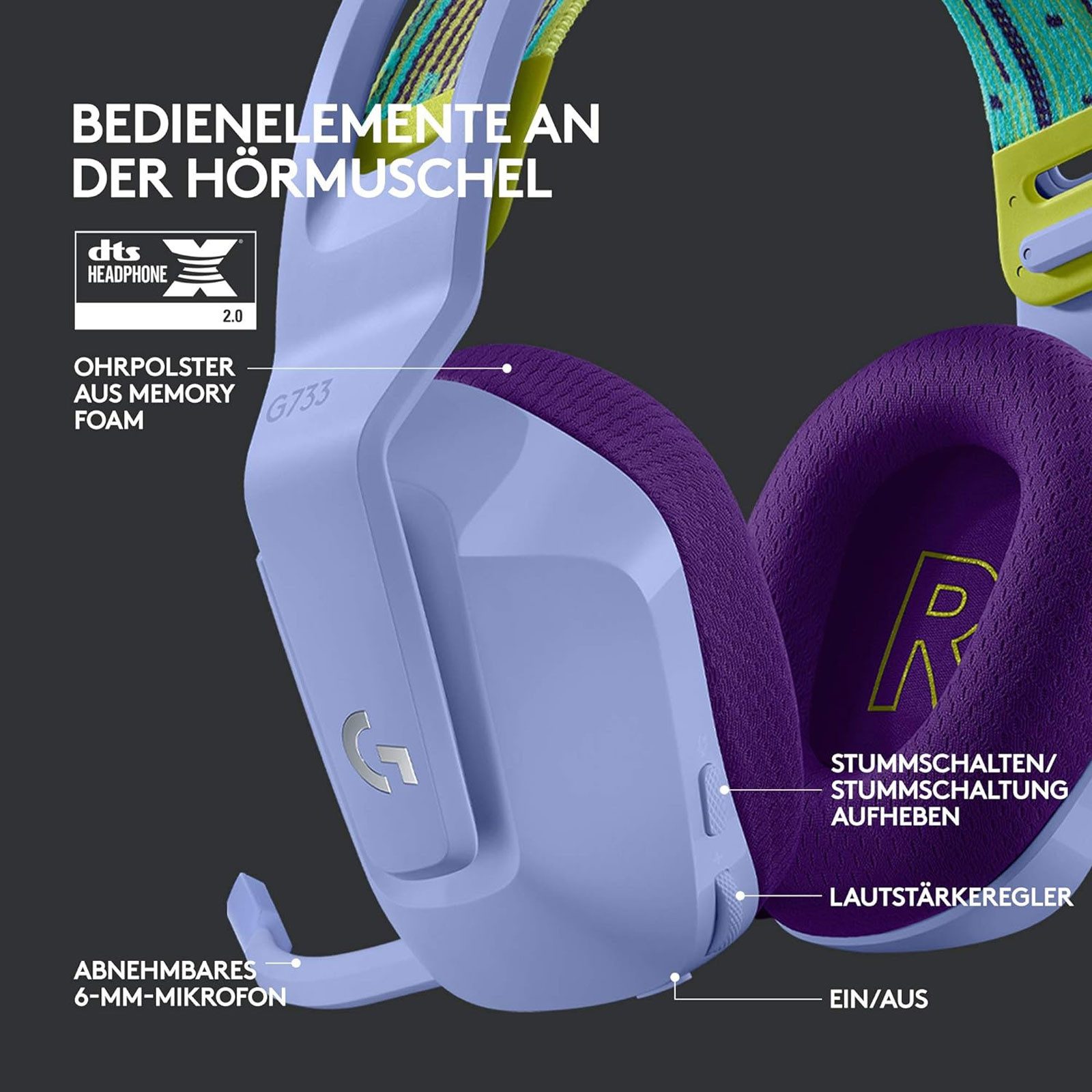 Logitech G733 Kopfhörer