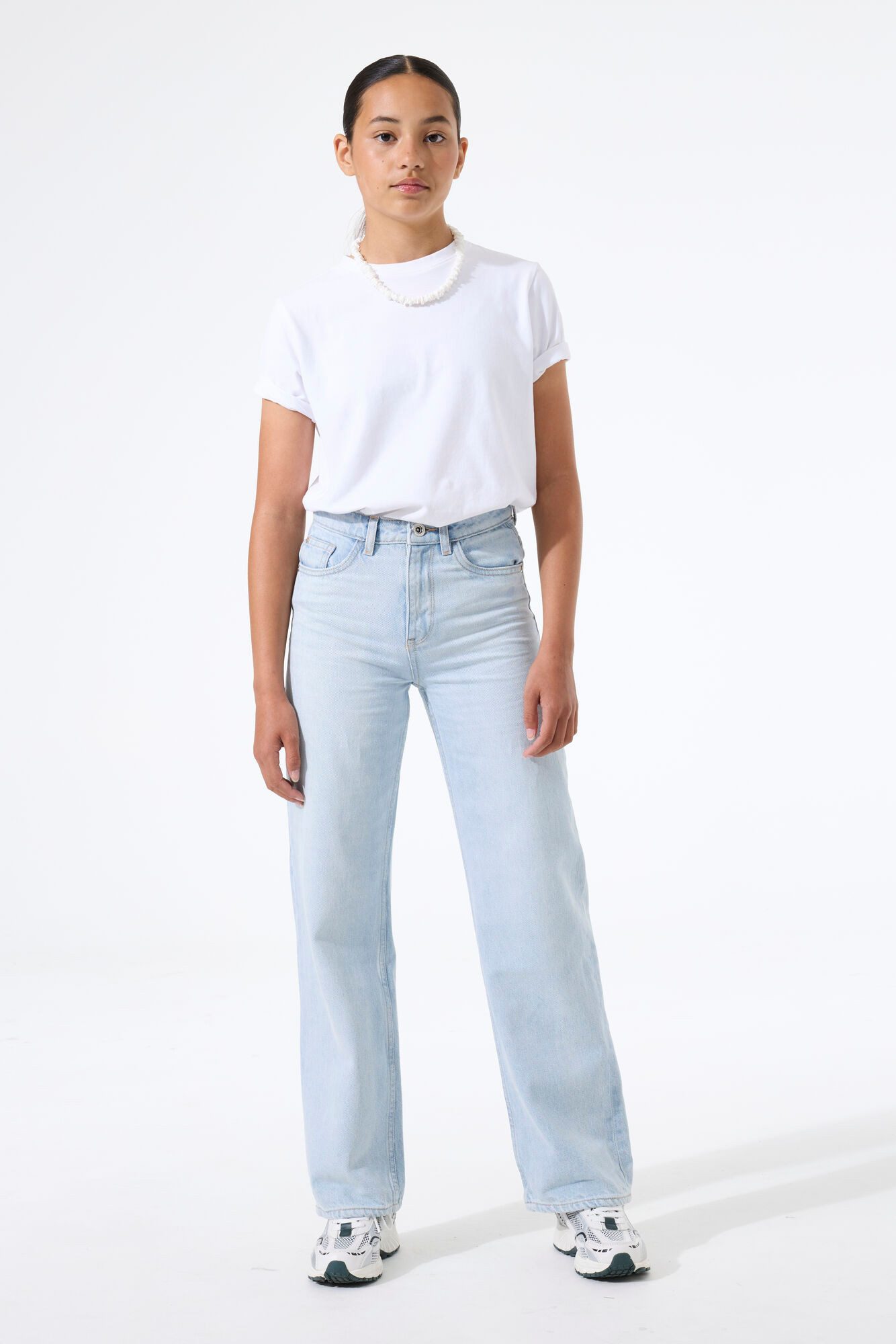 Garcia Schlagjeans Ilvy for Girls, mit weitem Bein