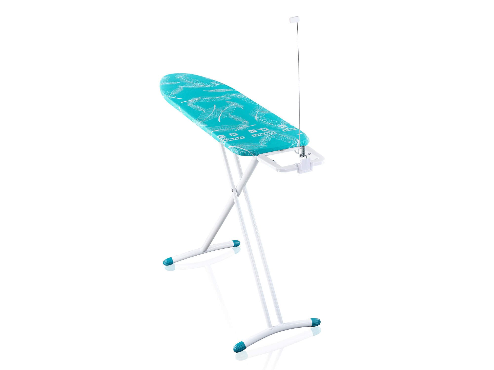 Leifheit Bügelbrett Bügeltisch Air Board M Solid, Bügelfläche 38.0x120.0 cm, Zwei-Seiten-Bügeleffekt, Bügelfläche 120 x 38cm, Bügeleisenablage