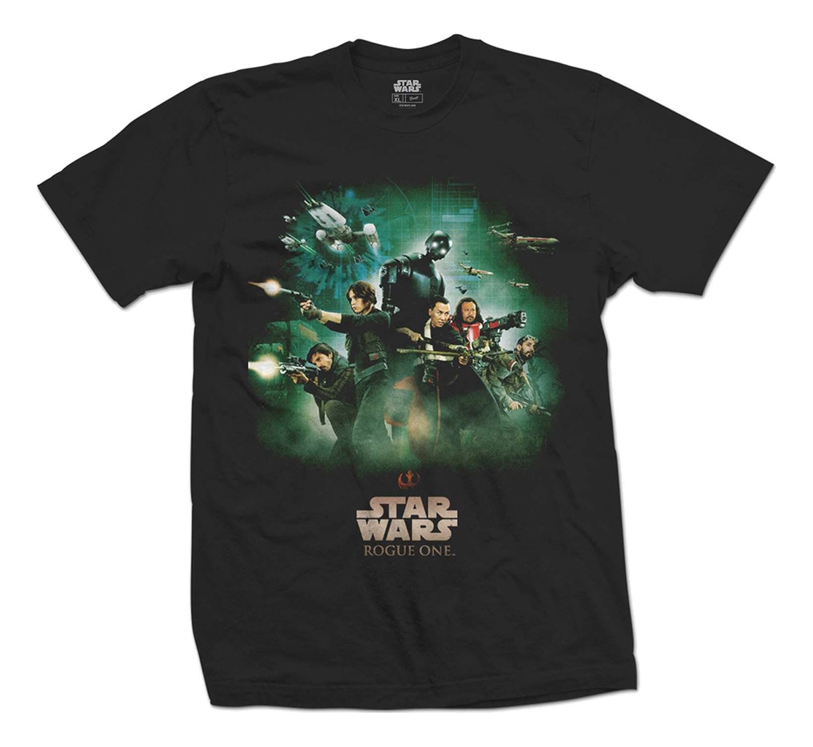 T-Shirt Star Wars Rogue One Rebels Poster