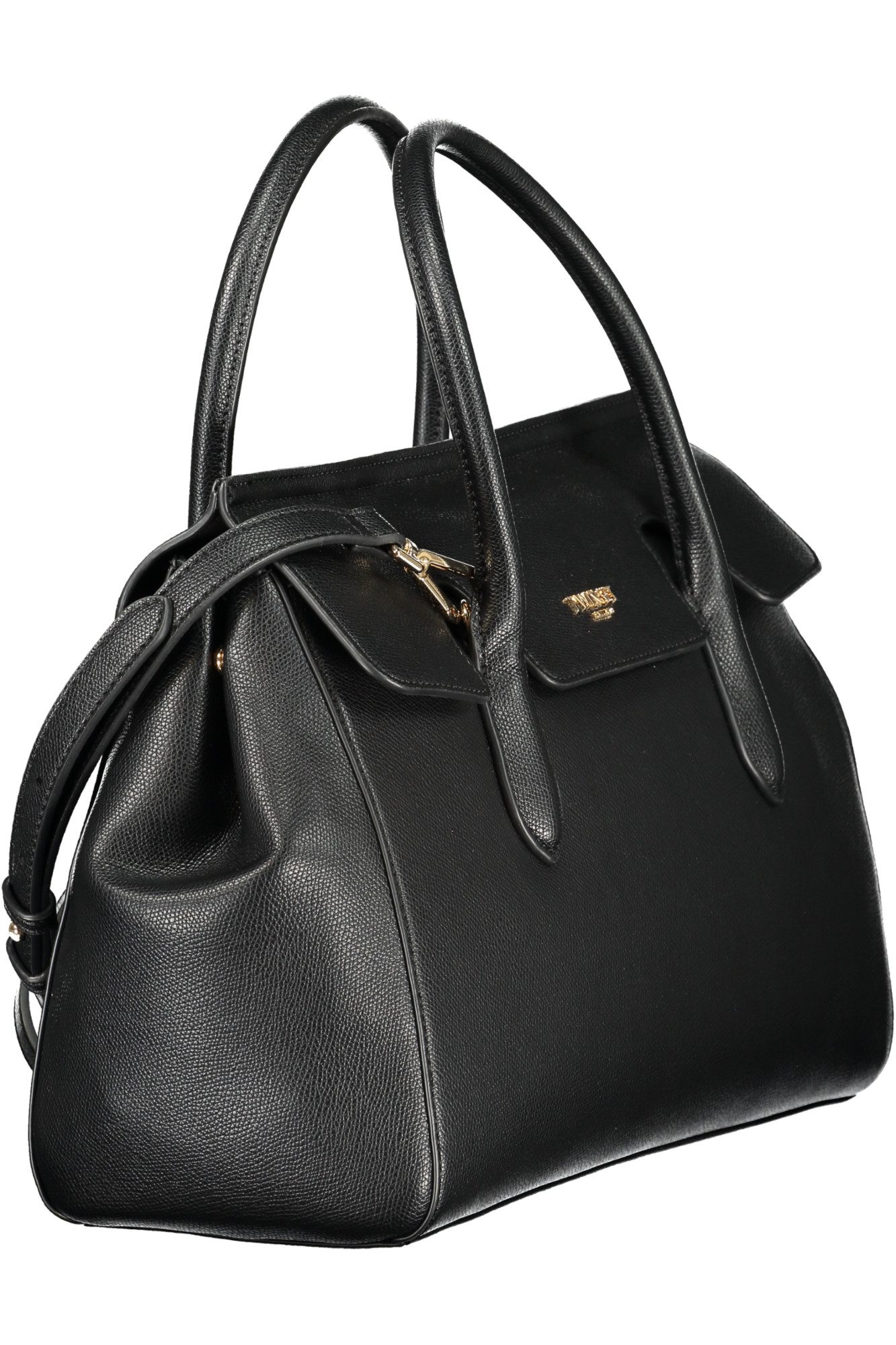 TWINSET Umhängetasche, Elegante Schwarze Tote-Bag für Damen mit Vielseitigen Details