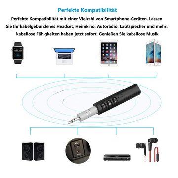 GelldG Bluetooth 5.0 Empfänger, Audio Receiver Bluetooth-Adapter