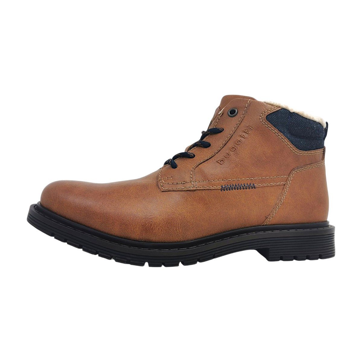 bugatti Boots Schnürstiefelette
