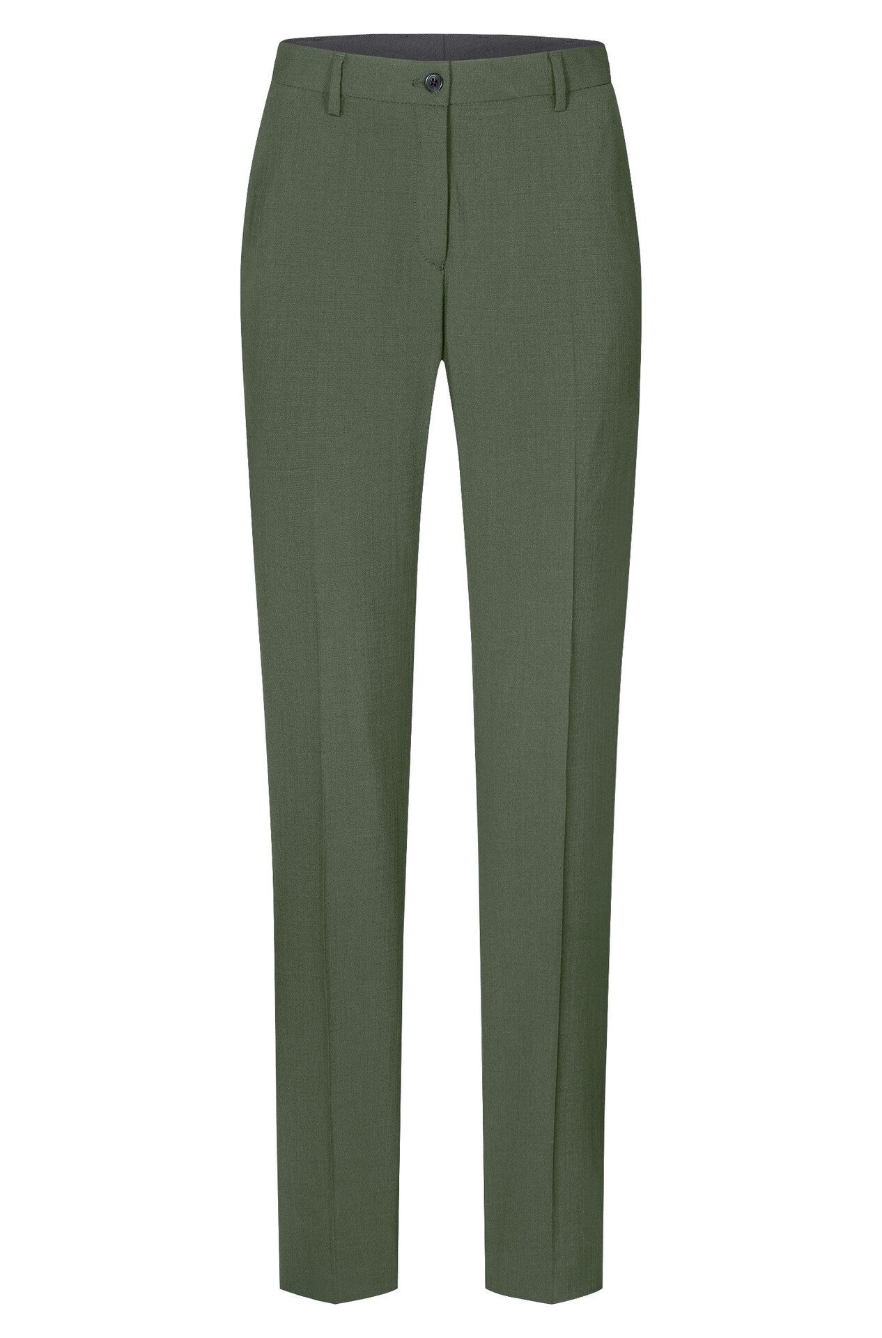 GREIFF Anzughose Greiff Corporate Hose PREMIUM Damen Regular Fit OEKO TEX® Olivgrün