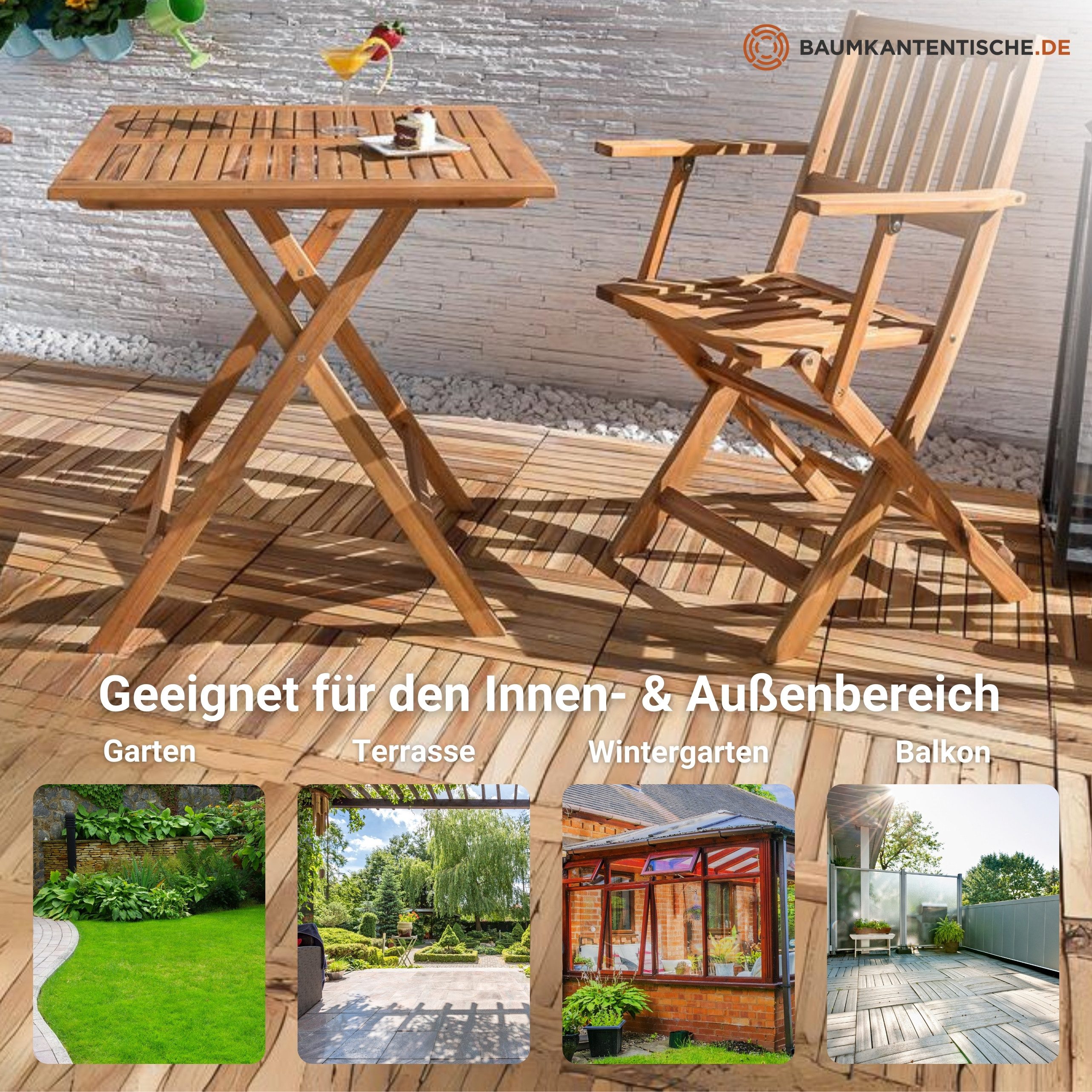 Trelevo® Klapptisch Gartentisch Cameron günstig online kaufen