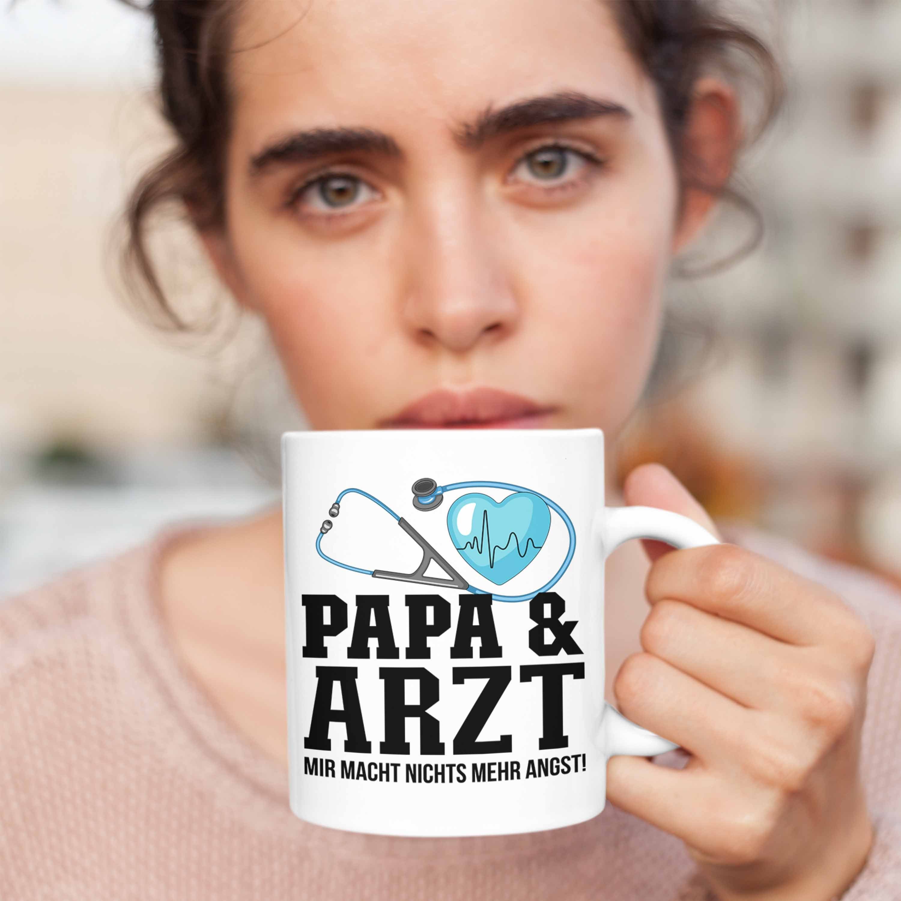 Papa Trendation Tasse Arzt Trendation Geburtst Tasse Ärzte Vater Weiss Geschenkidee - für und