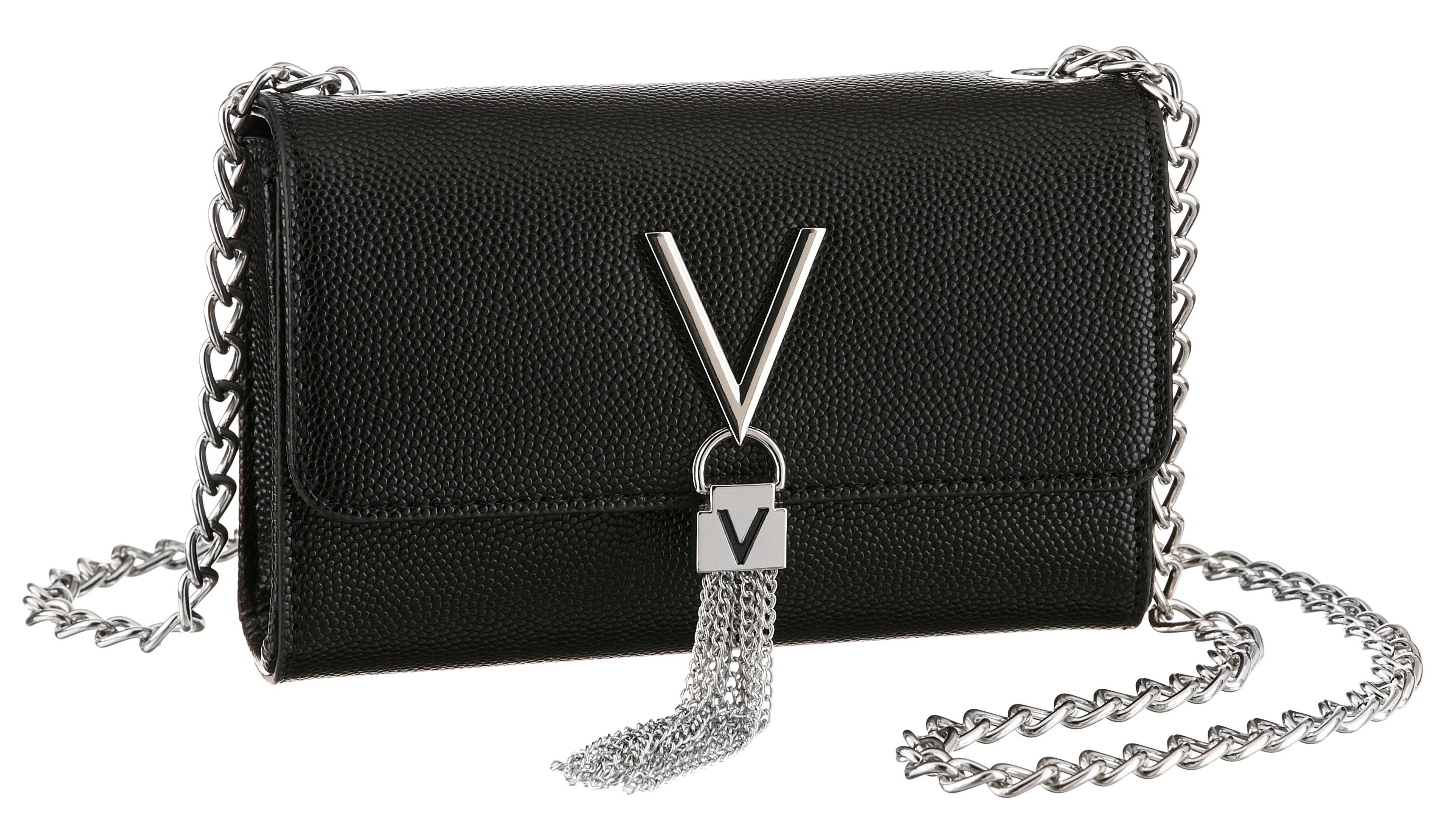 Damen Handtaschen VALENTINO BAGS Mini Bag DIVINA, mit silberfarbenen Details