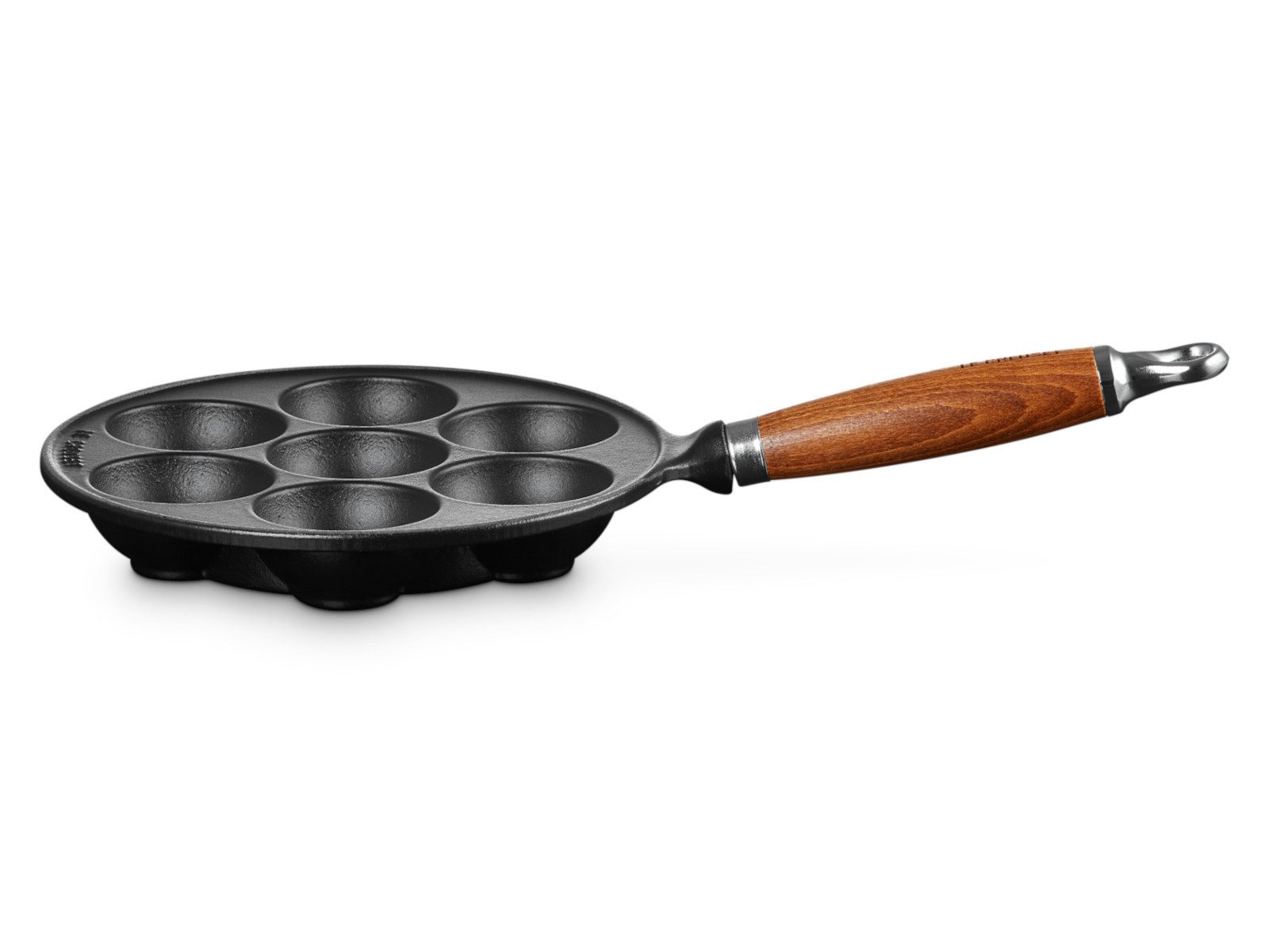 LE CREUSET Bratpfanne Pförtchenpfanne Tradition schwarz matt 20cm