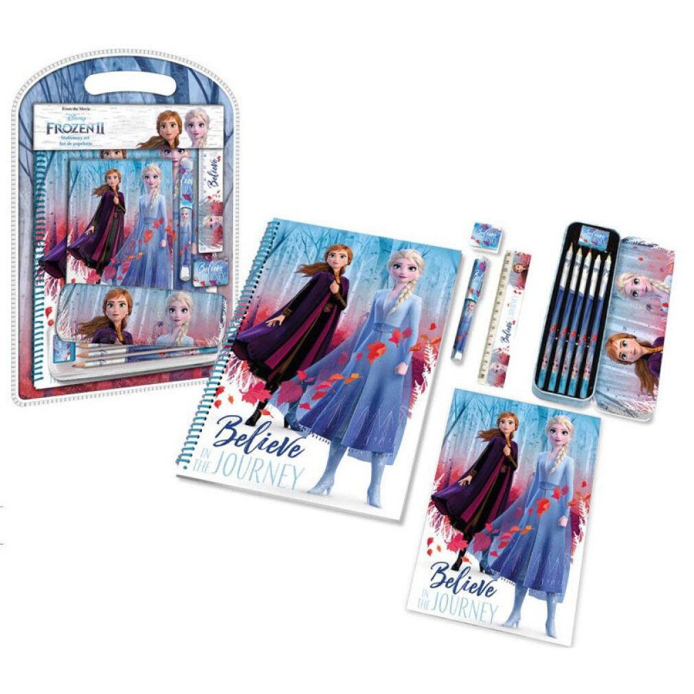 Kids Euroswan Malstift Disney Frozen 2 / Die Eiskönigin 2 - Schreibwaren-Set 12tlg.
