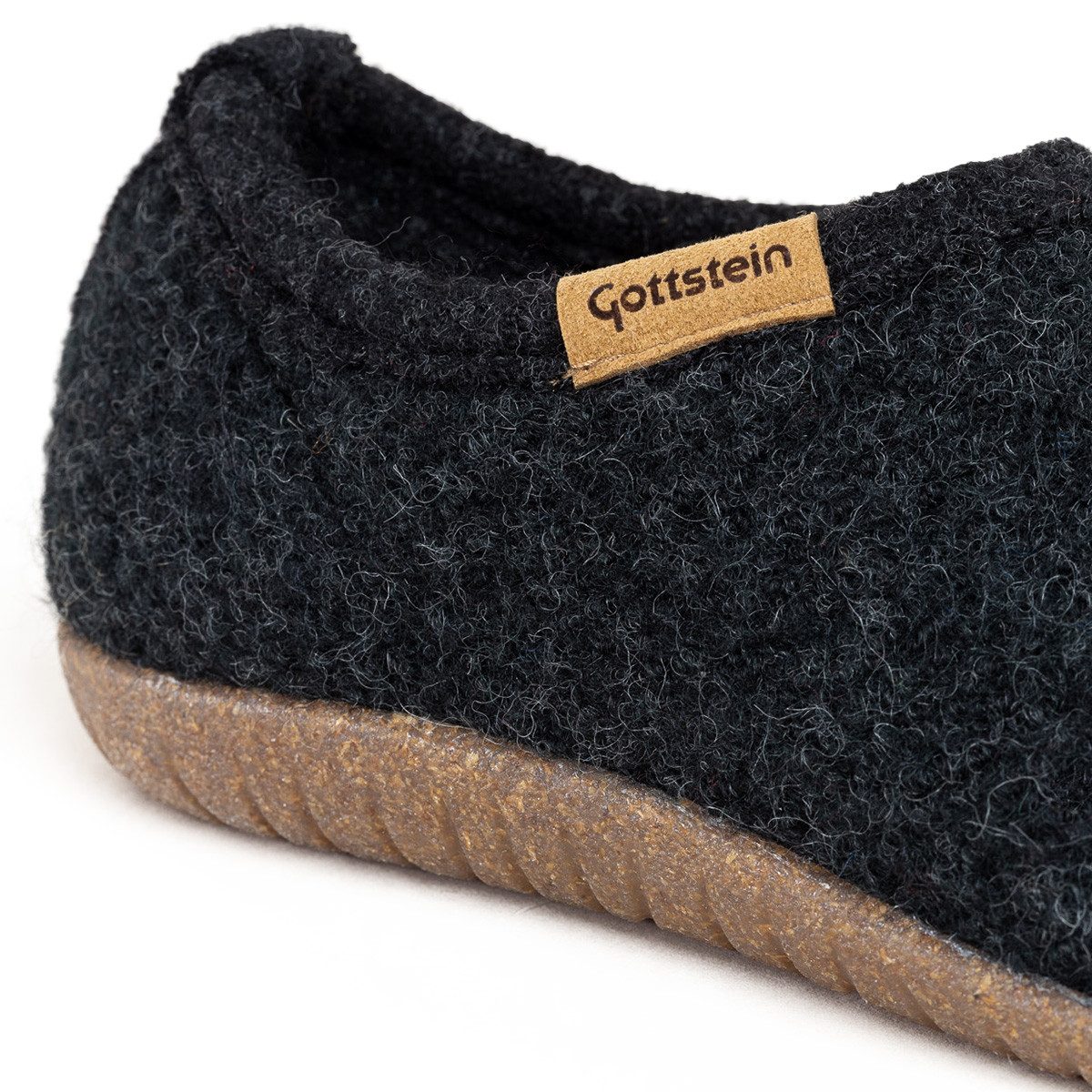 Gottstein Alpine Midcut RU Hausschuh Hausschuh - 100% Mulesing-freie Schafwolle für höchsten Komfort – Bild 4 von 4