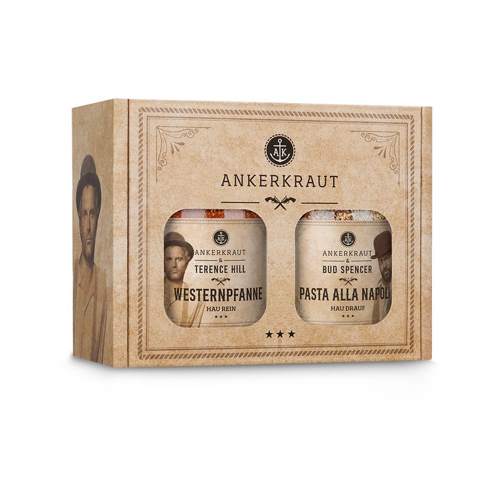 Ankerkraut Gewürz Bud Spencer & Terence Hill Bagaluten Gewürz-Box, Bud Spencer & Terence Hill Bagaluten Gewürz-Box