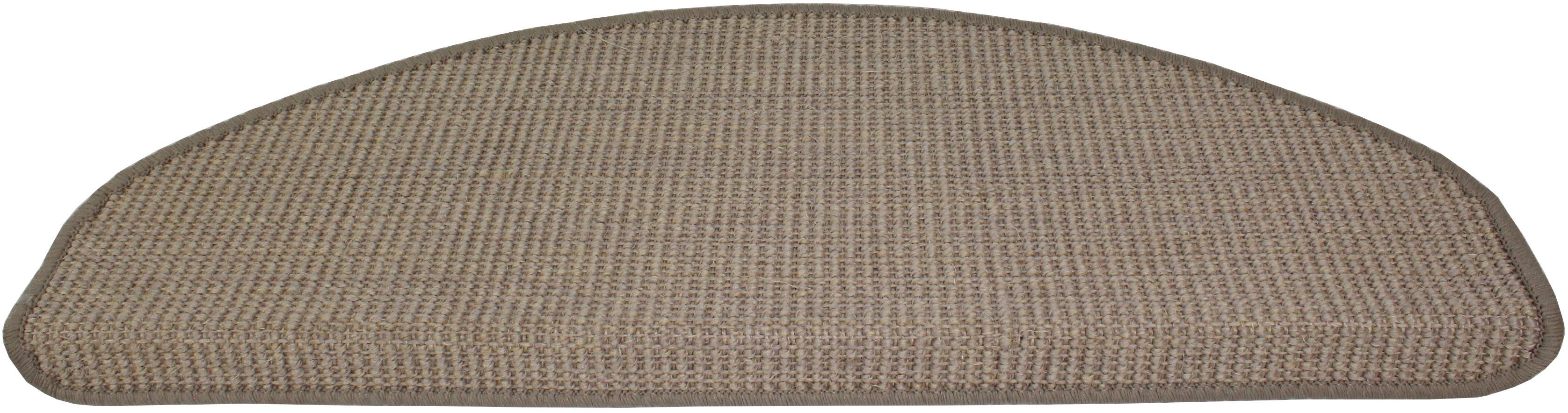 Dekowe Stufenmatte Mara S2, halbrund, Höhe: 5 mm, 100% Sisal, große Farbaus günstig online kaufen