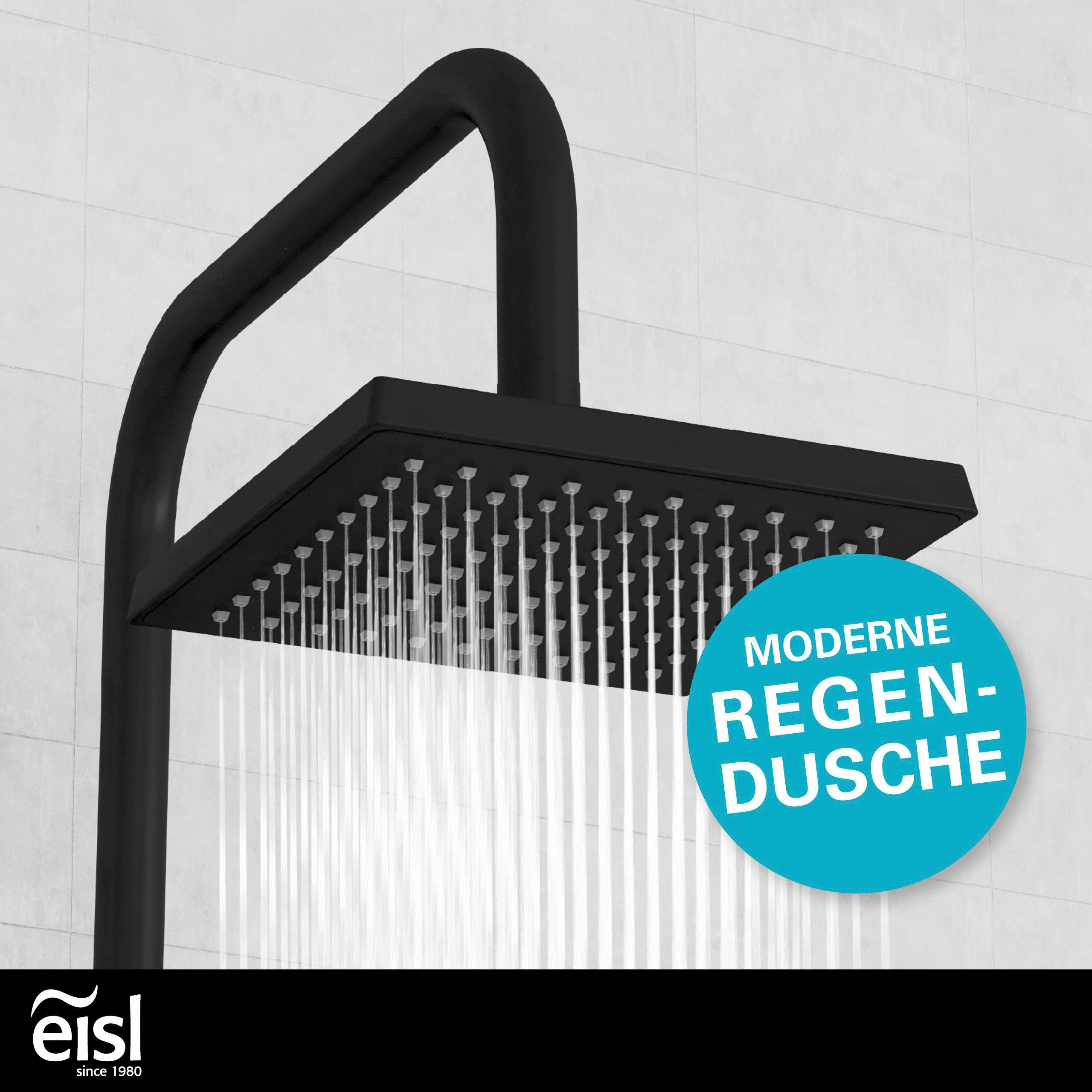 Eisl Brausegarnitur EASY ENERGY, Höhe 97 cm, 2 Strahlart(en), 1 tlg., Höhenverstellbar / Antikalk-Noppen / Edelstahl