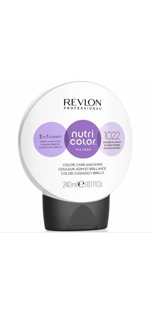 Revlon Haarfarbe Revlon Nutri Color Filters 1022 Intense Platinum 240ml