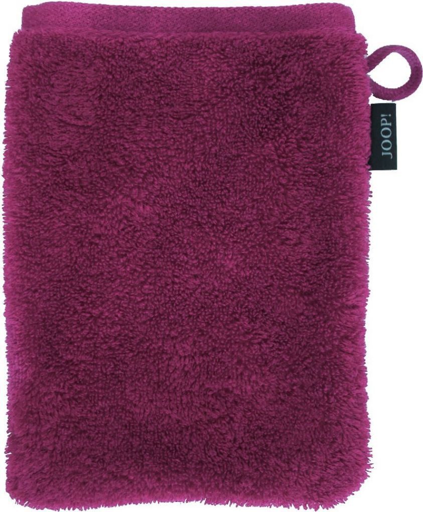 JOOP! Handtuch JOOP! Handtuchserie Classic Doubleface 1600-22 cassis, 100% Baumwolle