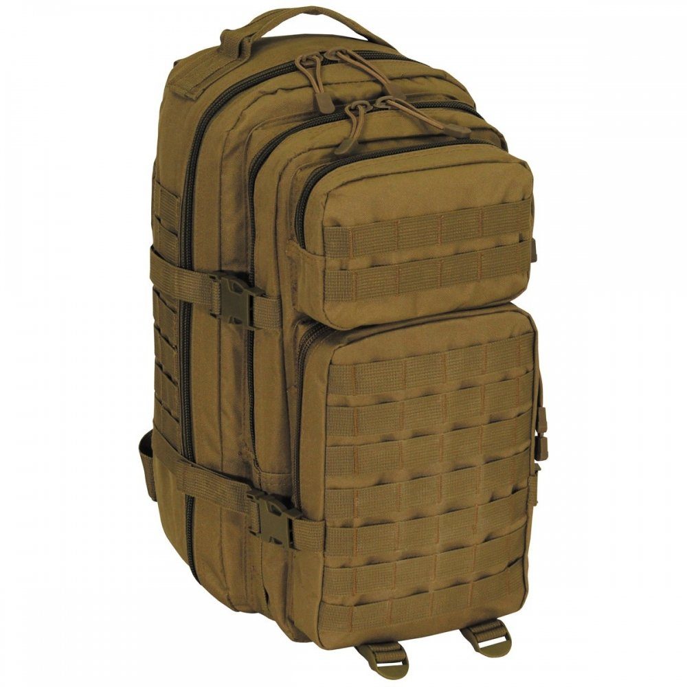 MFH Wanderrucksack US Rucksack, Assault I, Basic, coyote tan (Packung)