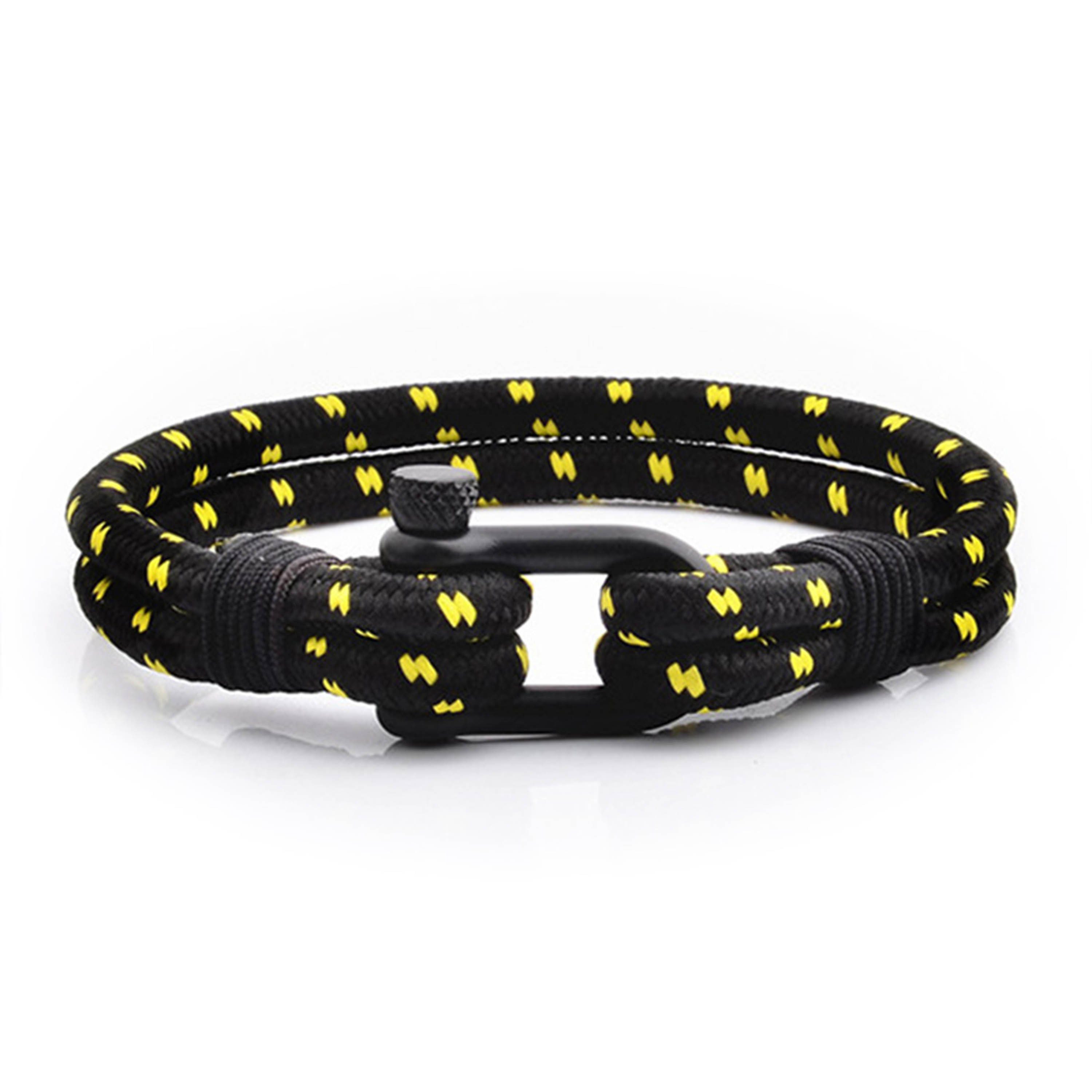 UNIQAL.de Lederarmband Maritime Armband aus Segeltau günstig online kaufen