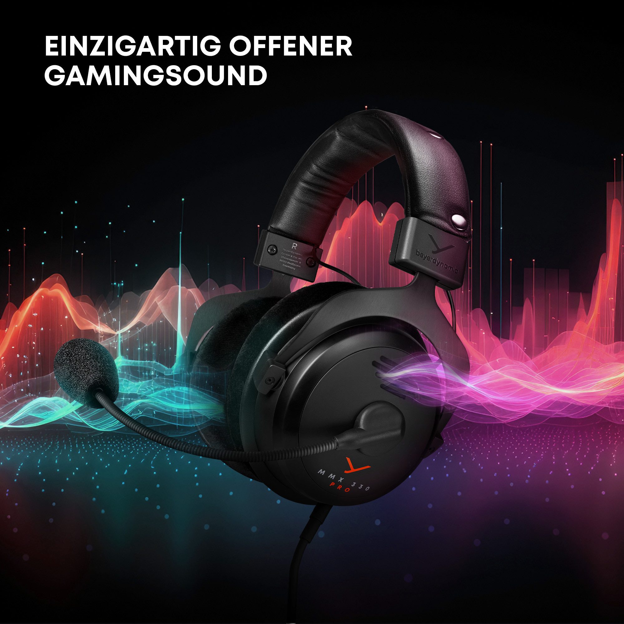 beyerdynamic MMX 330 PRO Gaming-Headset (Made in Germany, offene Bauweise)