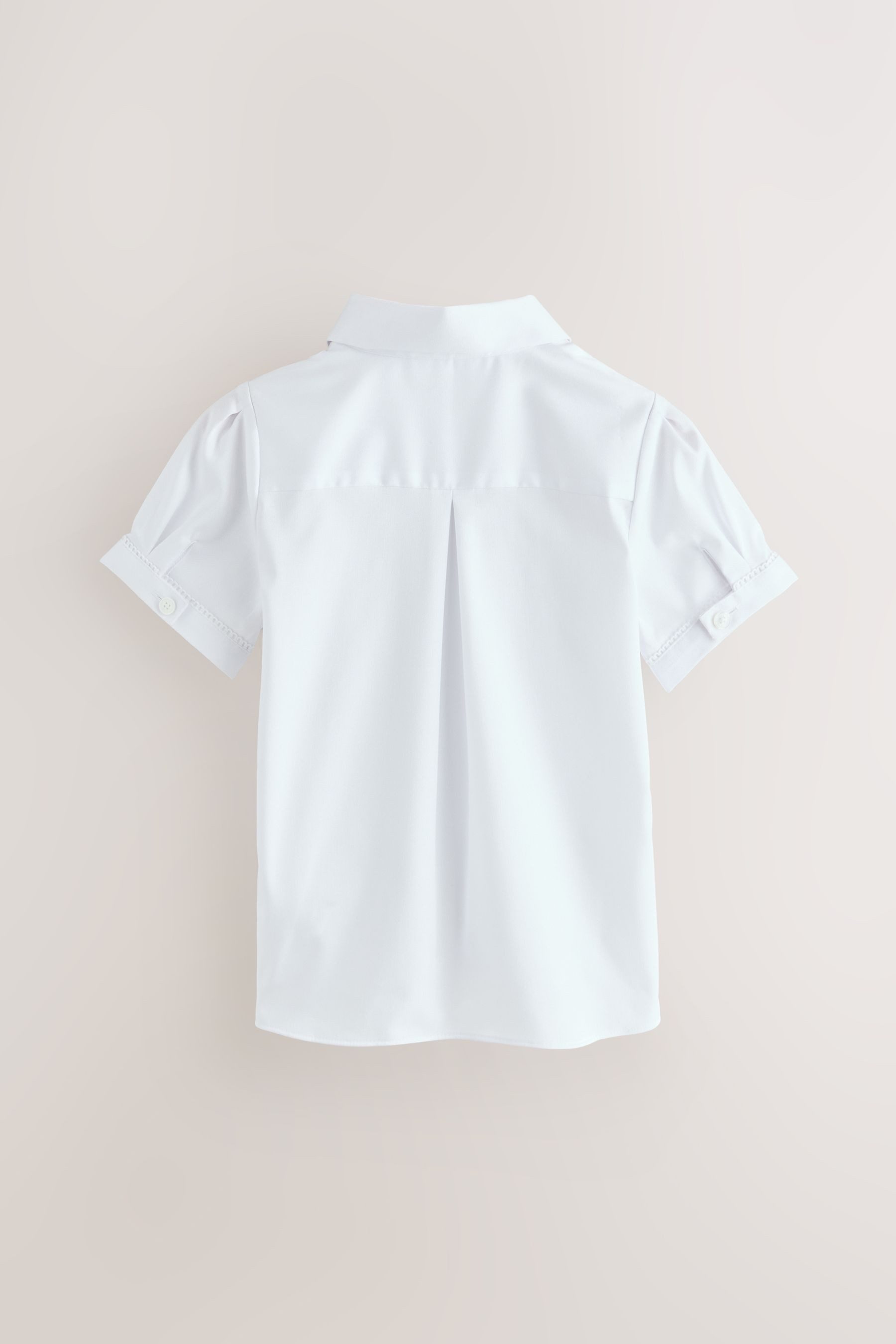 Clarks Hemdbluse Clarks Kurzarmhemden mit Schleife, 3er-Pack (3-tlg)