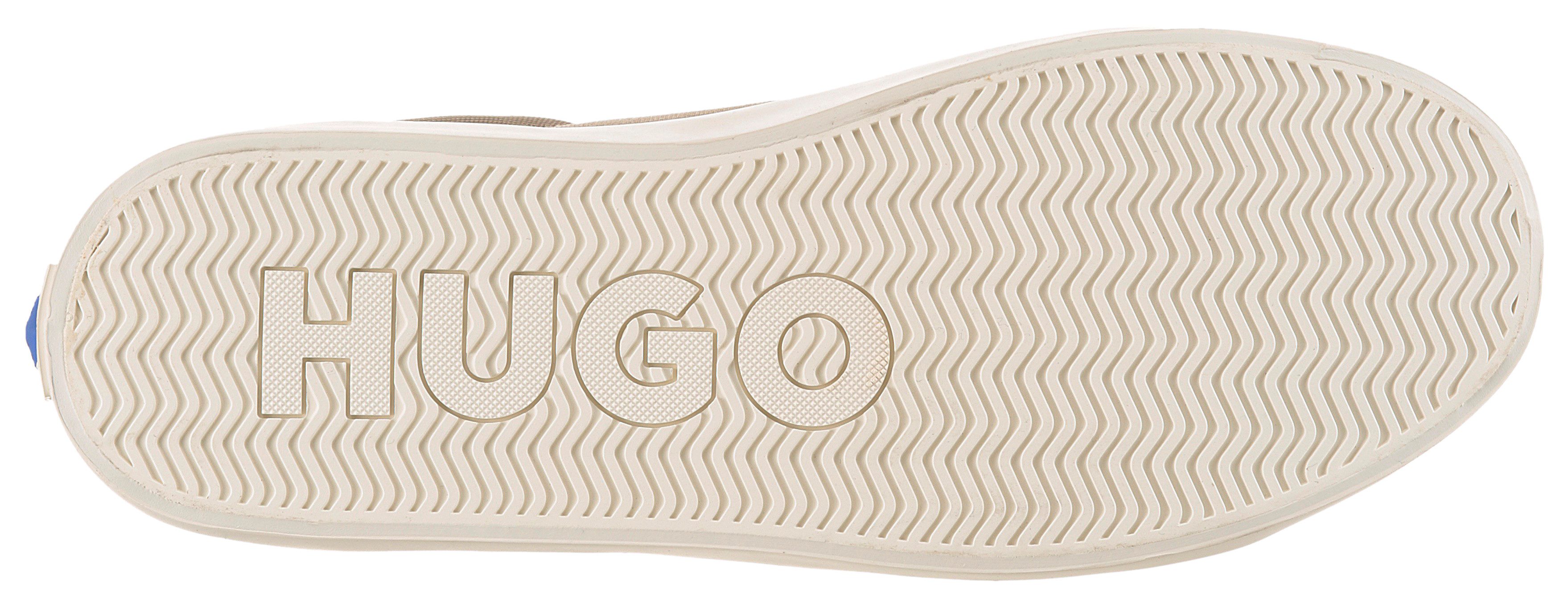 HUGO Blue B-cross Sneaker Schnürschuh, Halbschuh, Plateausneaker mit gep. Schaftrand