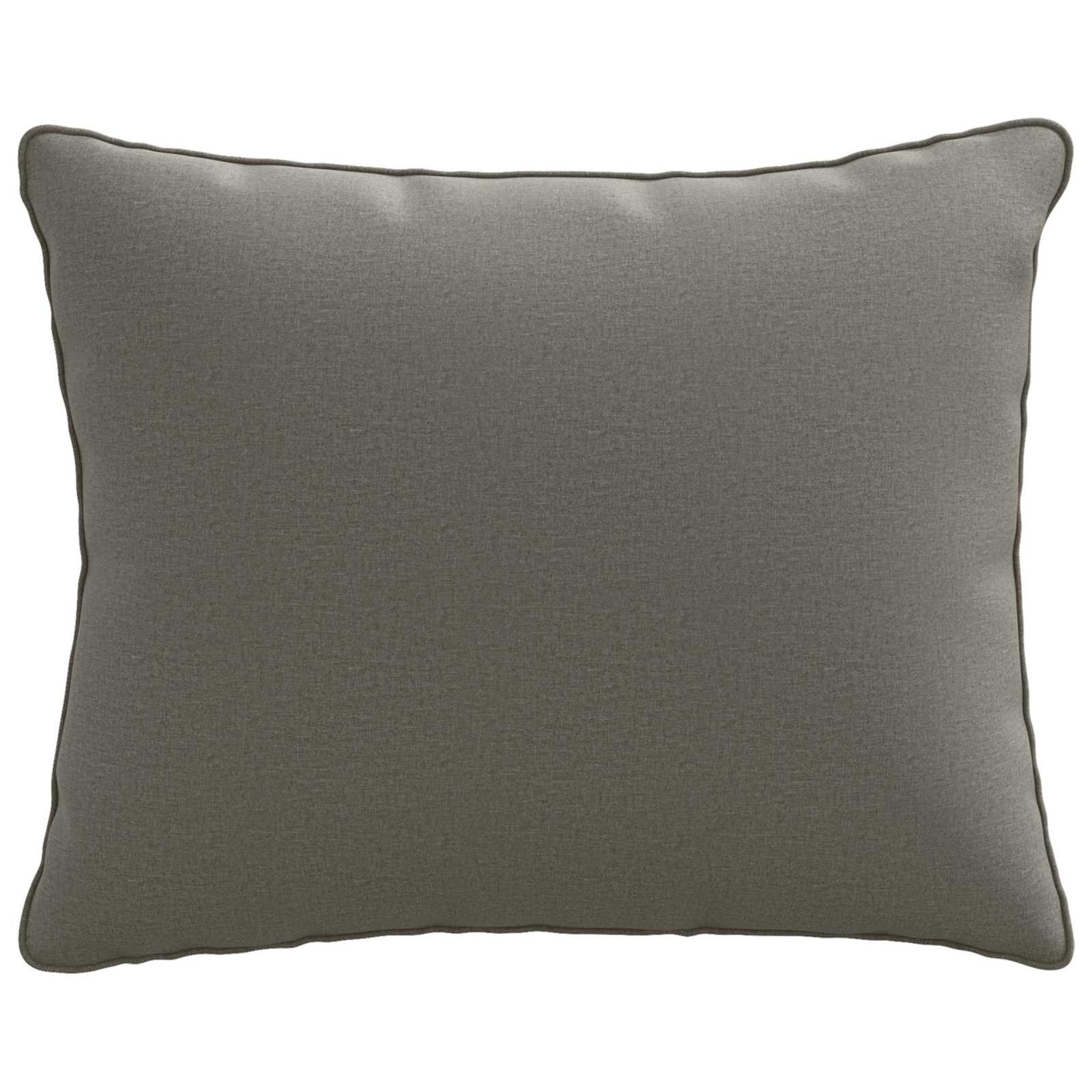 vidaXL Sitzauflage 1-teiliges Rücken-Kissen PUTTEN 100 % Polyester Grau, (1 St)