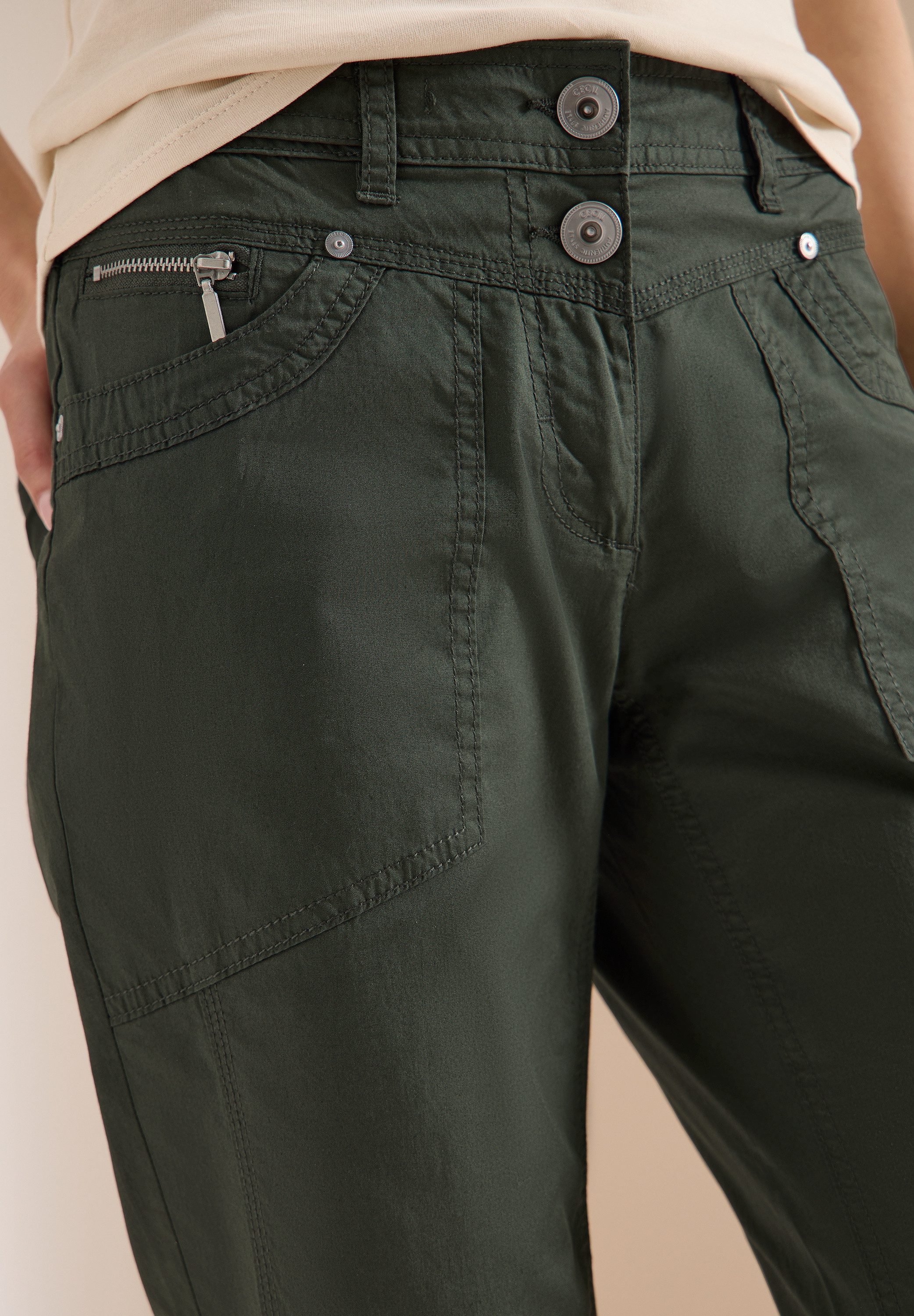CECIL 3/4-Hose Style YorkStyle NewYork im Five-Pocket Style