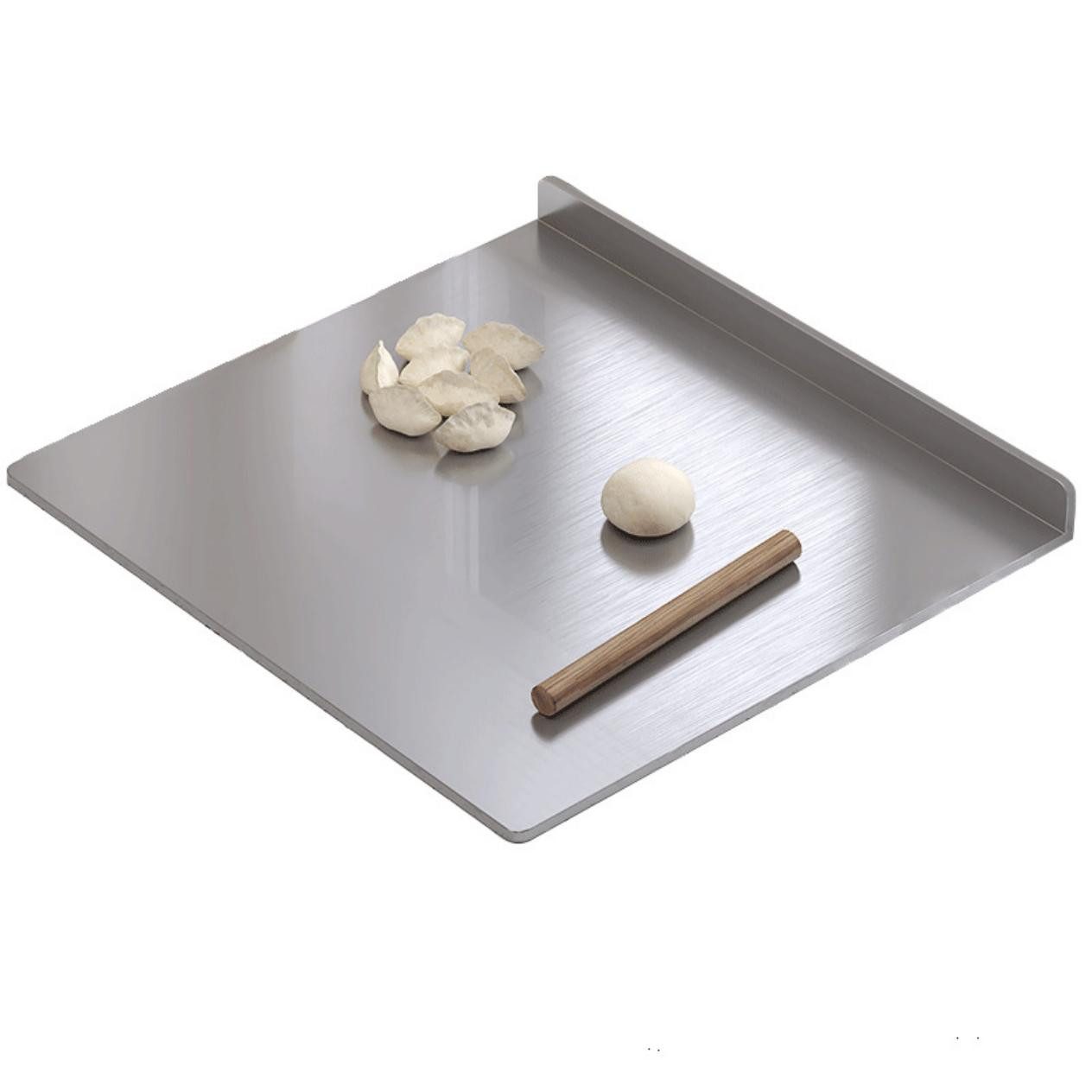 Agger Schneidebrett 304 Edelstahl,Edelstahl Arbeitsplatte aus Verschiedene Größen