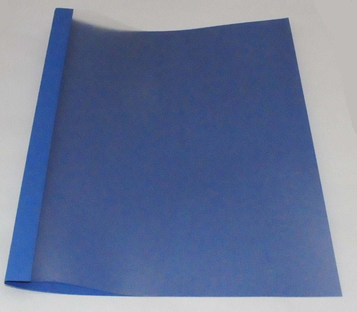 Thermobindemappen Im 10er-Pack – Leinen Blau, 3,0 Mm, Perfekt Für Deine Präsentationen