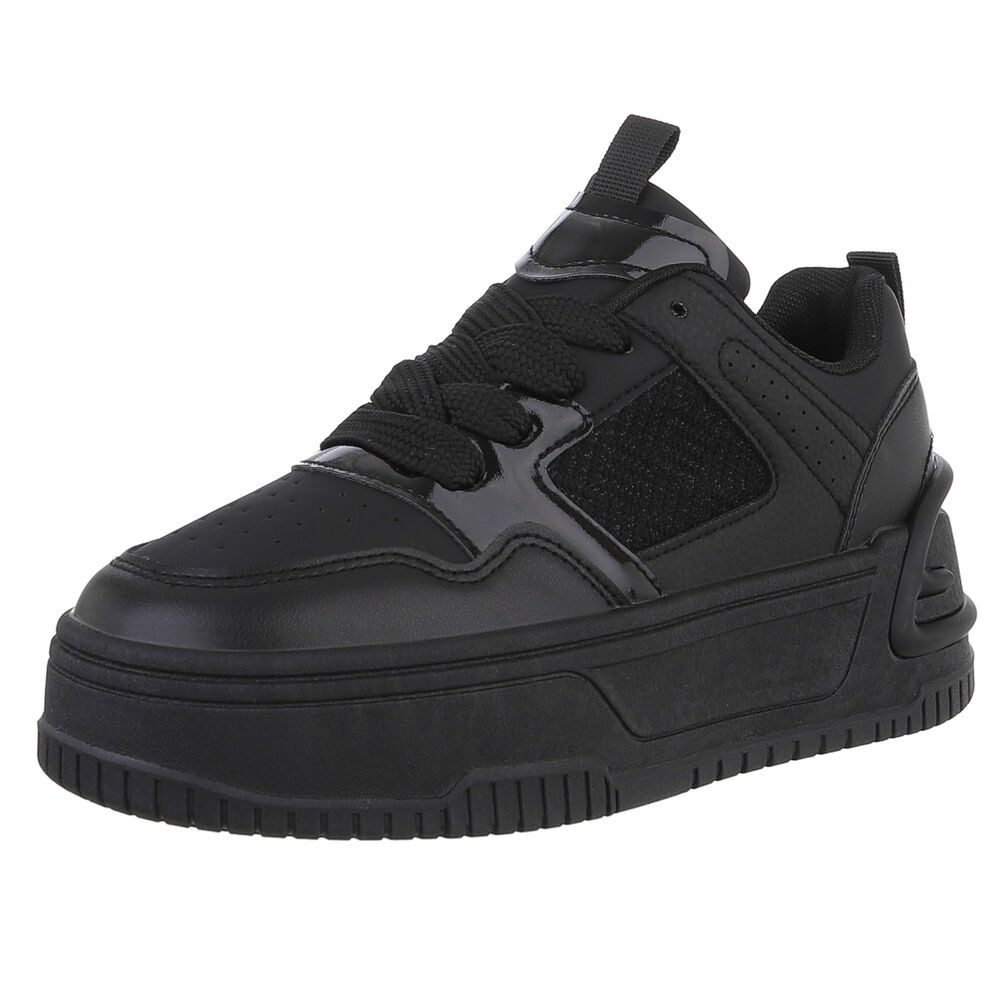 Ital-Design Damen Low-Top Freizeit Sneaker (88828469) Keilabsatz/Wedge Snea günstig online kaufen