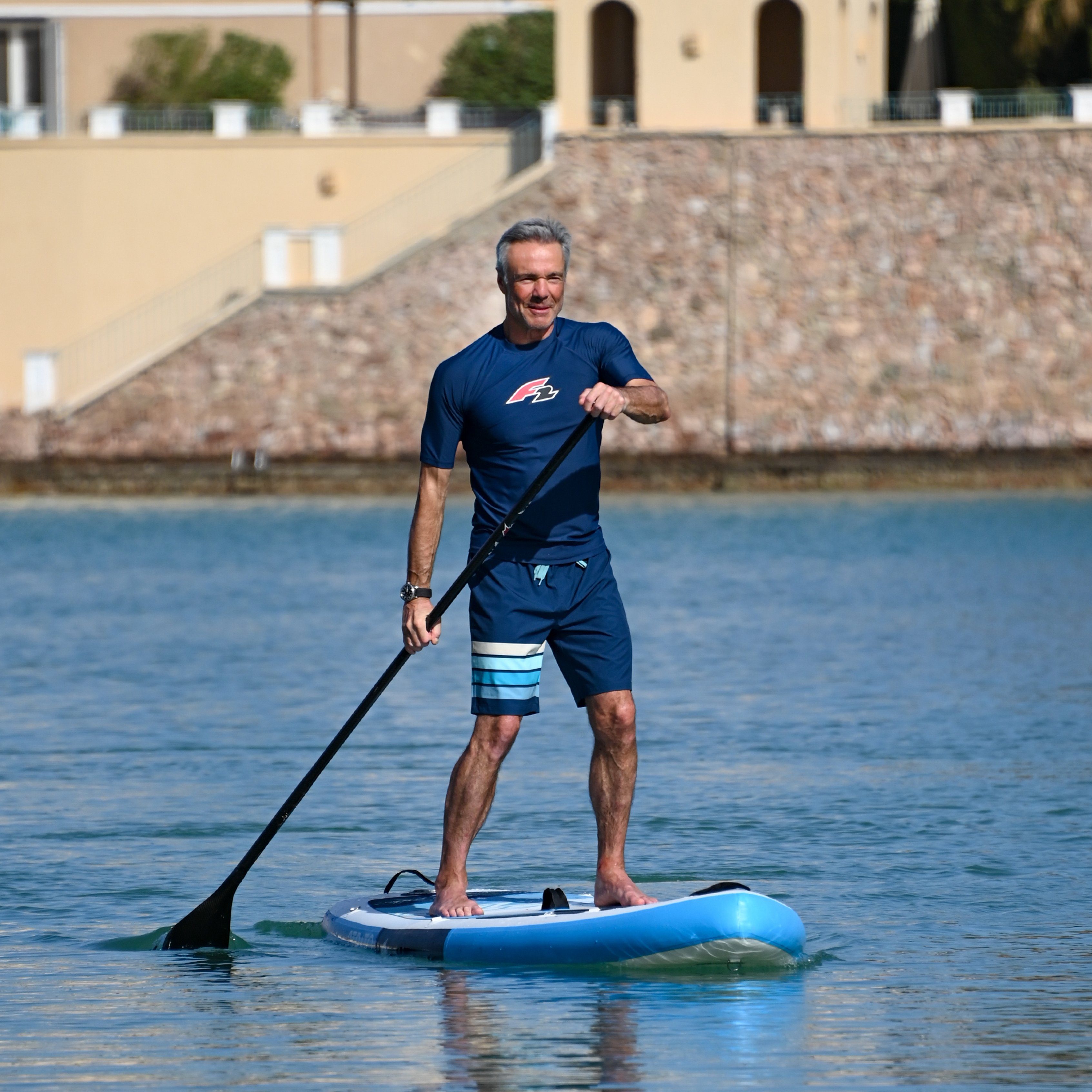 F2 SUP-Board Feel Free, Stand Paddling Up