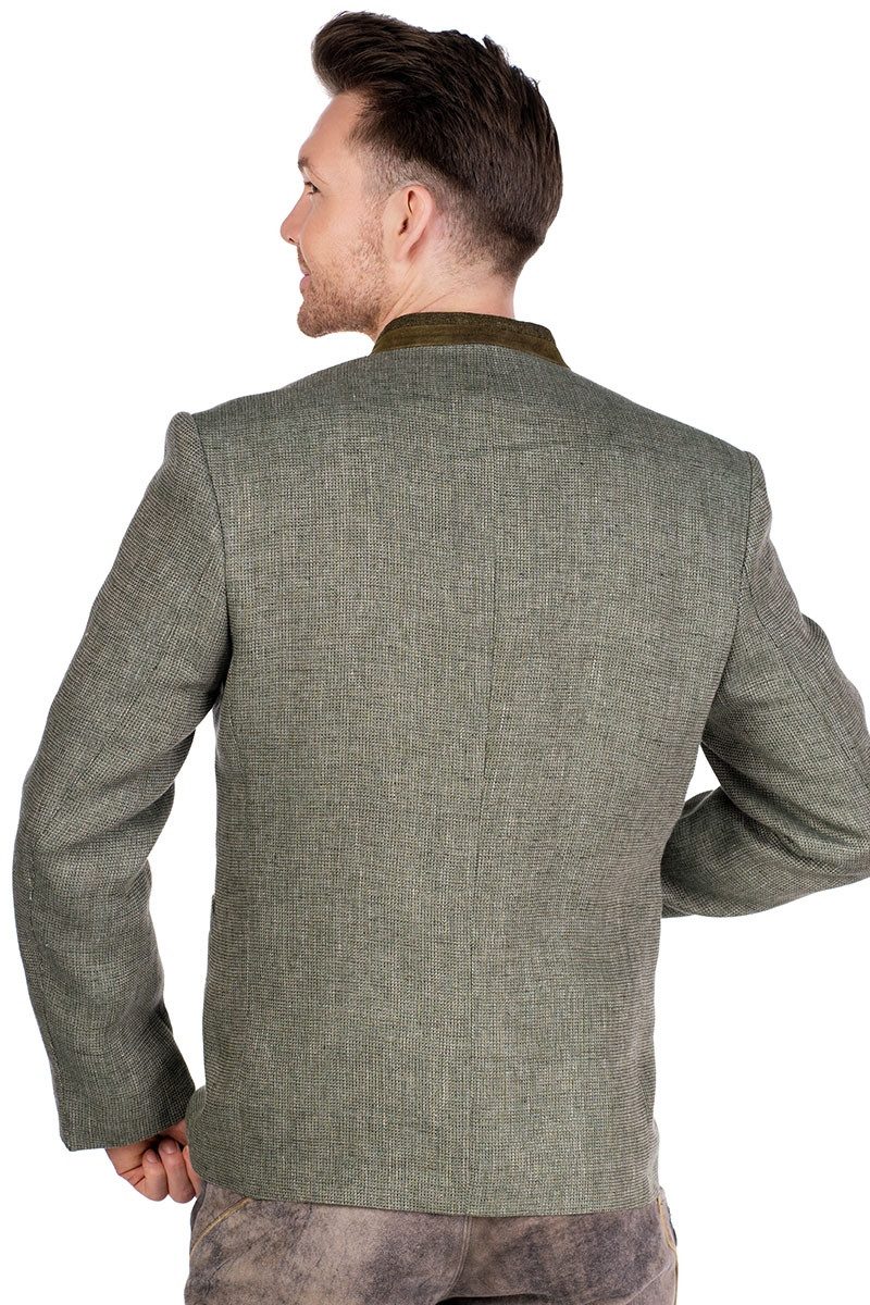 Hammerschmid Trachtenjanker Janker - CARLO - trachtengrün/beige