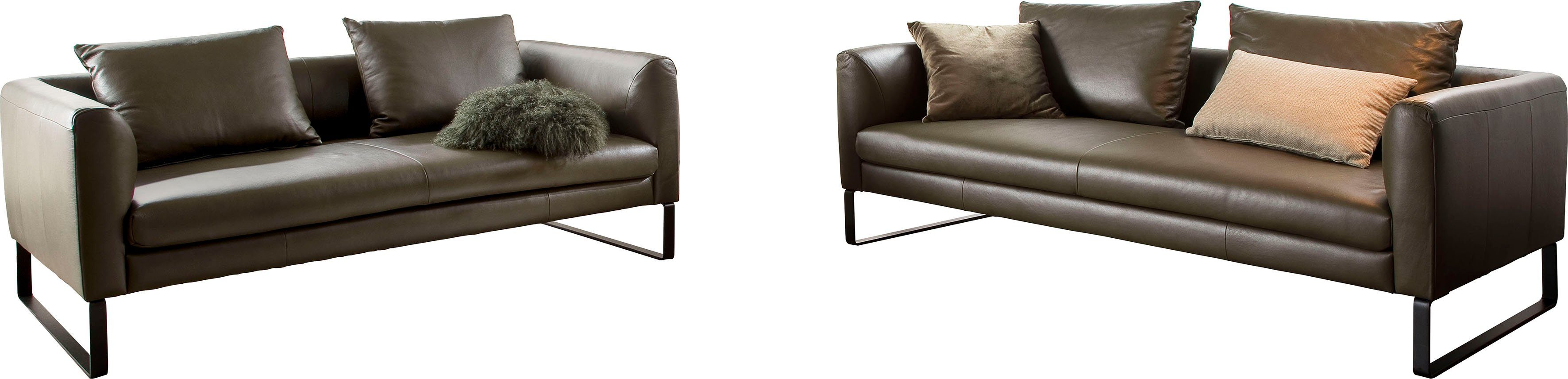 3C Candy Sofa, Sofaset bestehend aus 2,5-Sitzer und 3-Sitzer olive
