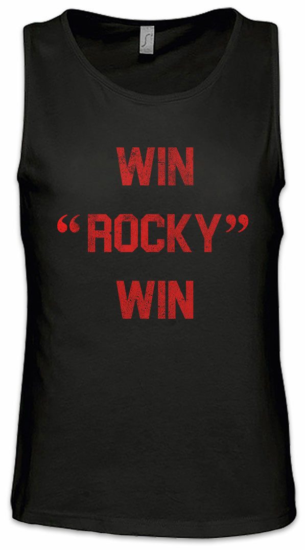 Urban Backwoods Tanktop Win Rock Win Ärmelloses T-Shirt Tommy Gym Rocky Haven Adrian Boxer Movie Club Robert Gunn