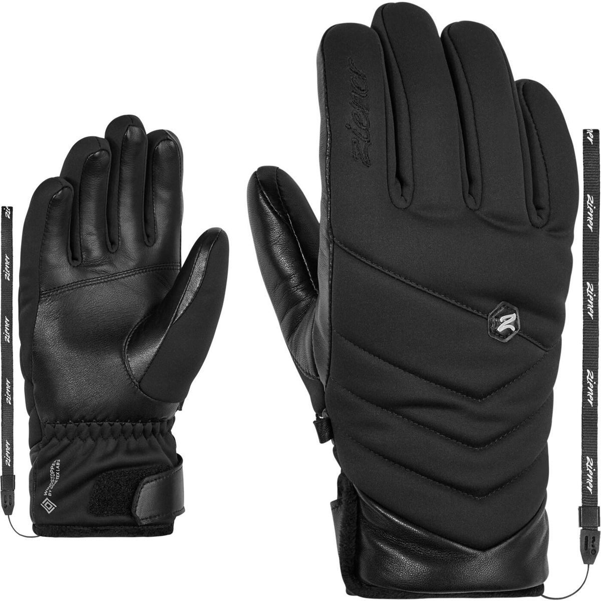 Ziener Skihandschuhe Kilja WS PR Lady Glove Elegante, warme Skihandschuhe mit innovativer Isolation, winddicht