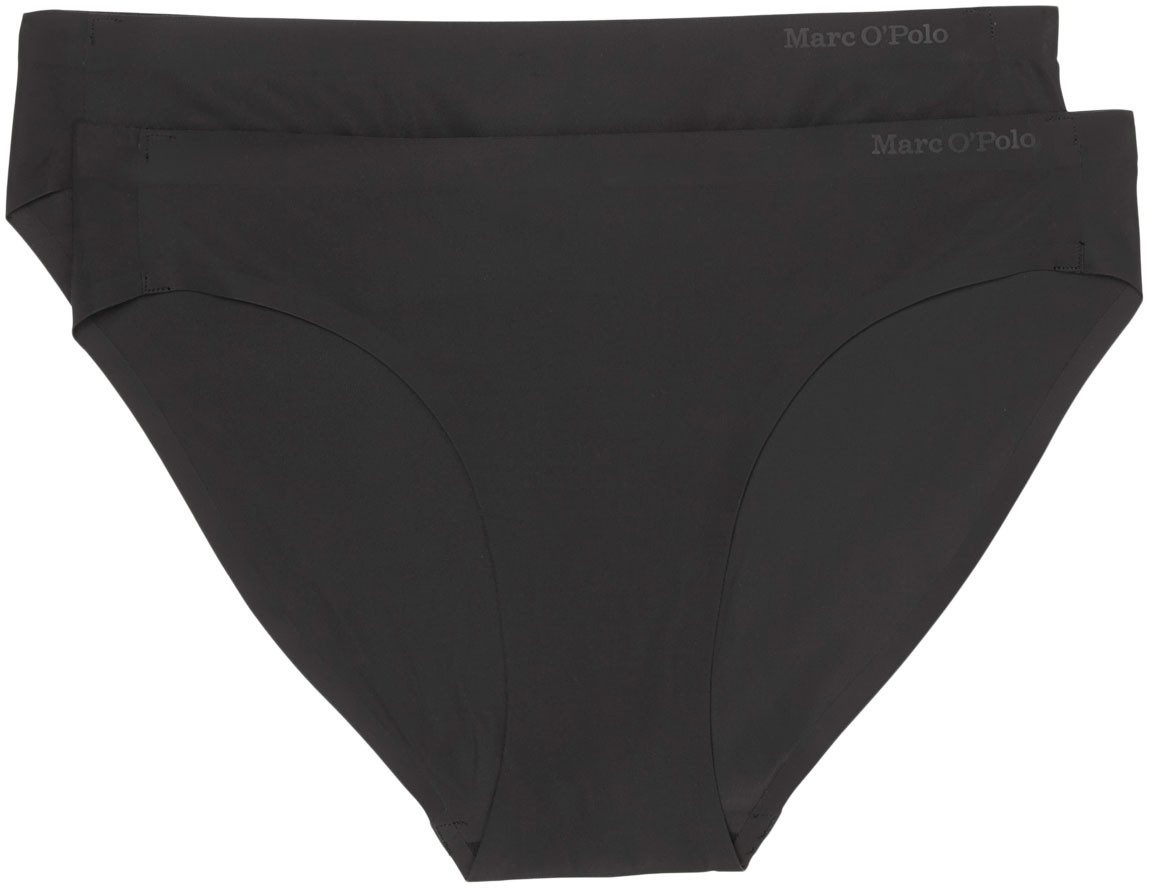 Marc O'Polo Slip Second Skin (2er Pack) mit Logo-Schriftzug im Bündchen