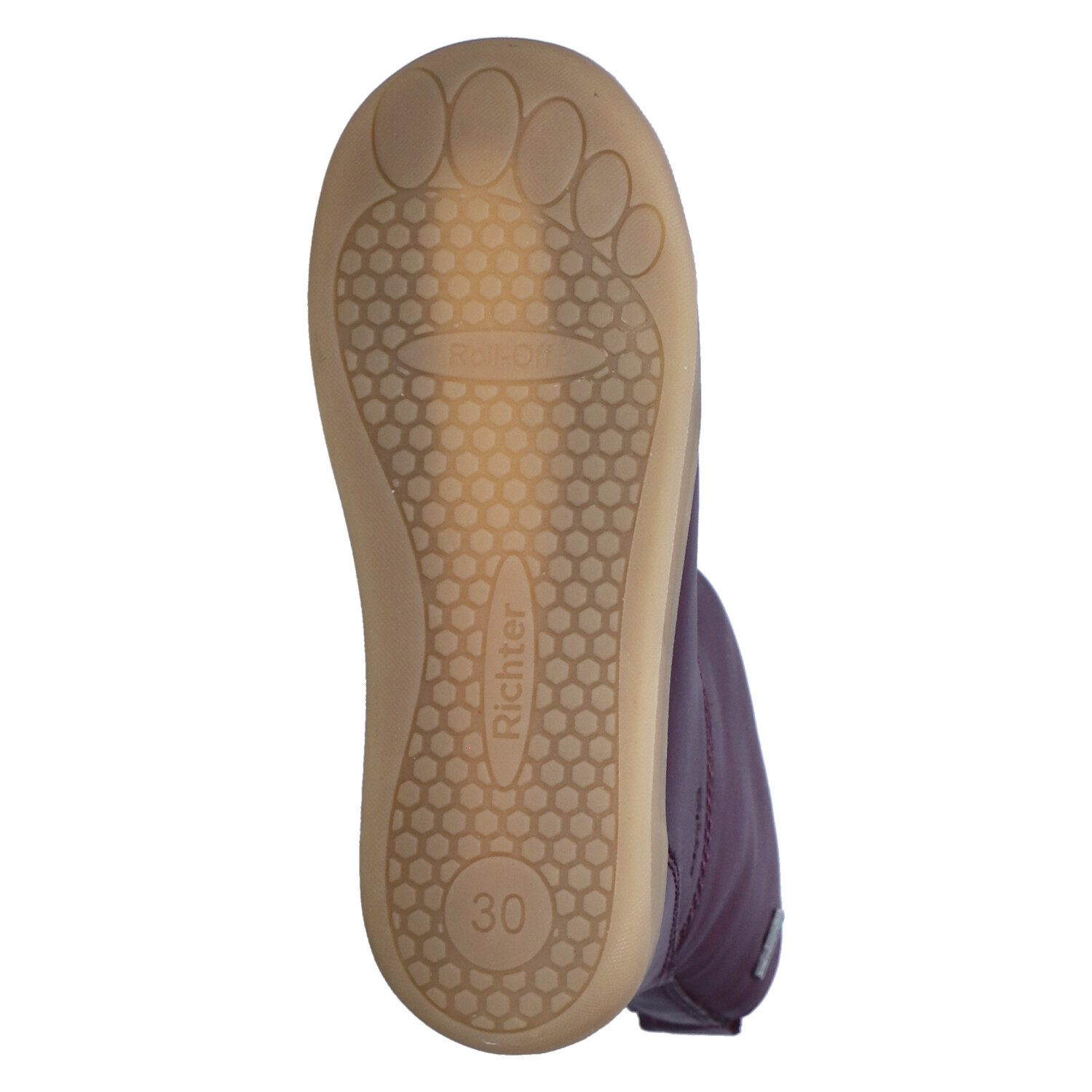 Richter Richter 2456-6131-7410 Unisex Glattleder lila Stiefel