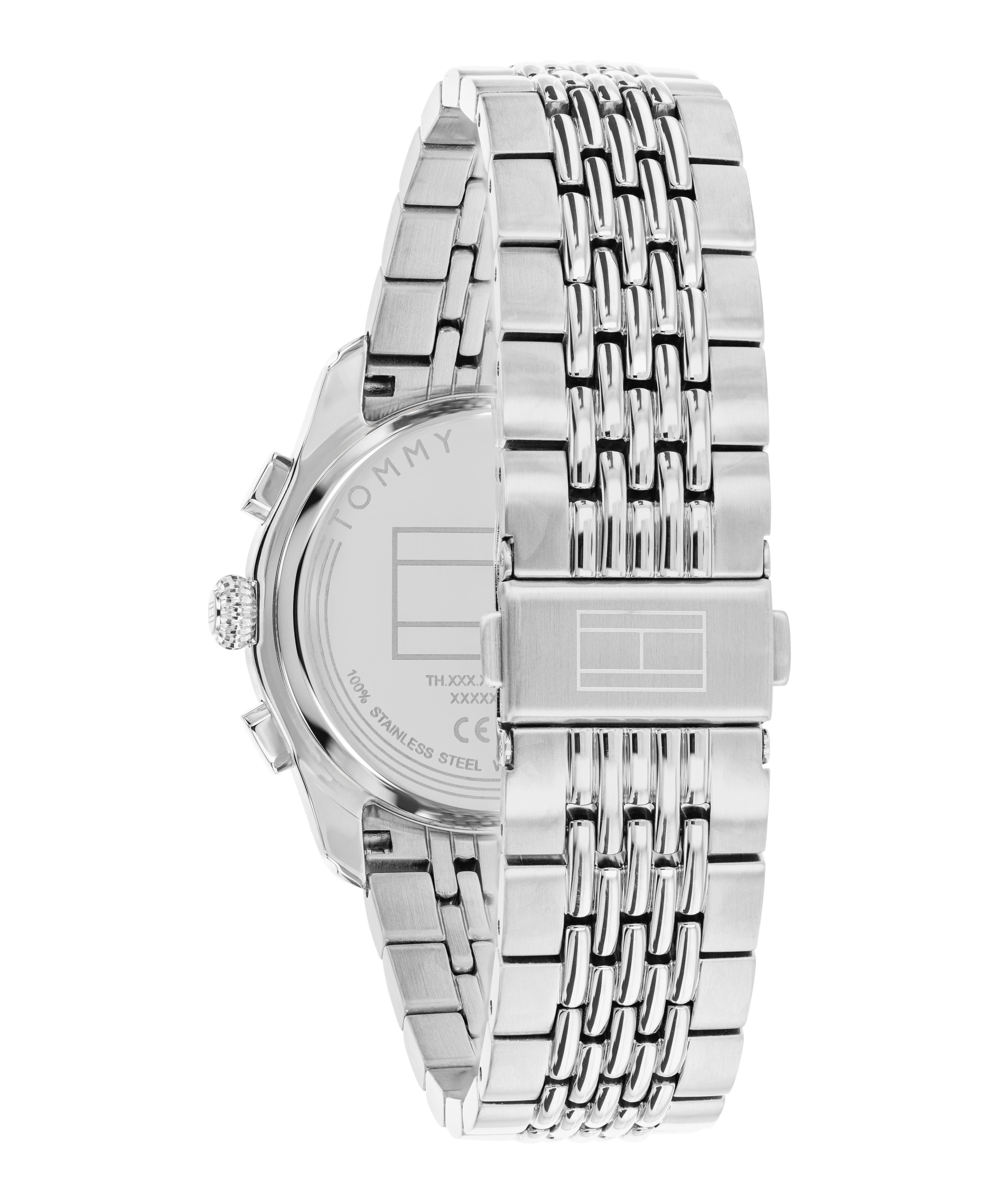 Tommy Hilfiger Multifunktionsuhr BRYANT 1710812, Quarzuhr, Armbanduhr, Damenuhr, Herrenuhr, Edelstahlarmband, analog – Bild 3 von 3
