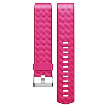 CoolGadget Smartwatch-Armband Fitnessarmband aus TPU / Silikon, für Fitbit Charge 2 Sport Uhrenarmband Fitness Band Unisex Größe S
