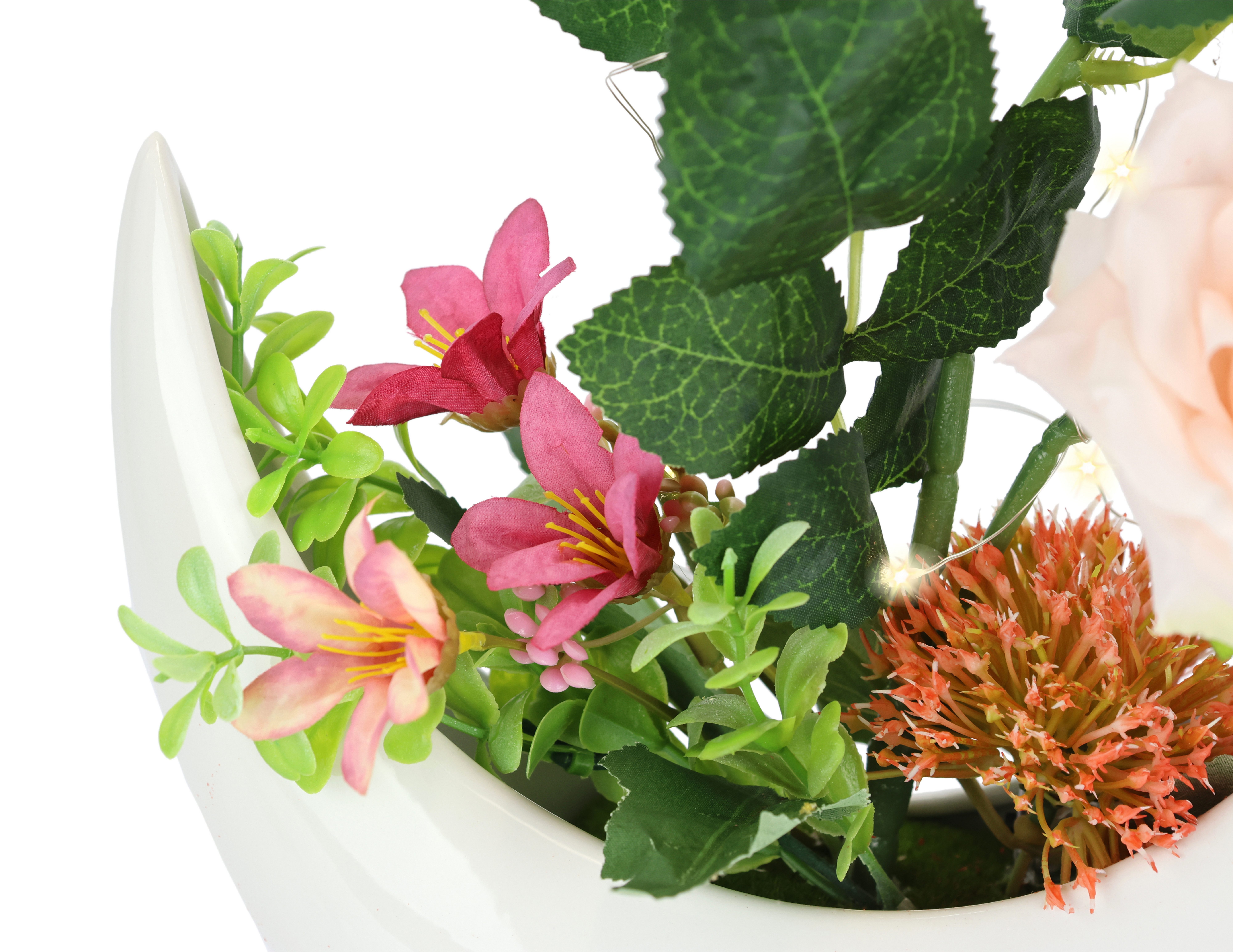 Kunstblume Arrangement 'Rosen' in Vase Rosen, I.GE.A., Höhe 30 cm, In Keram günstig online kaufen