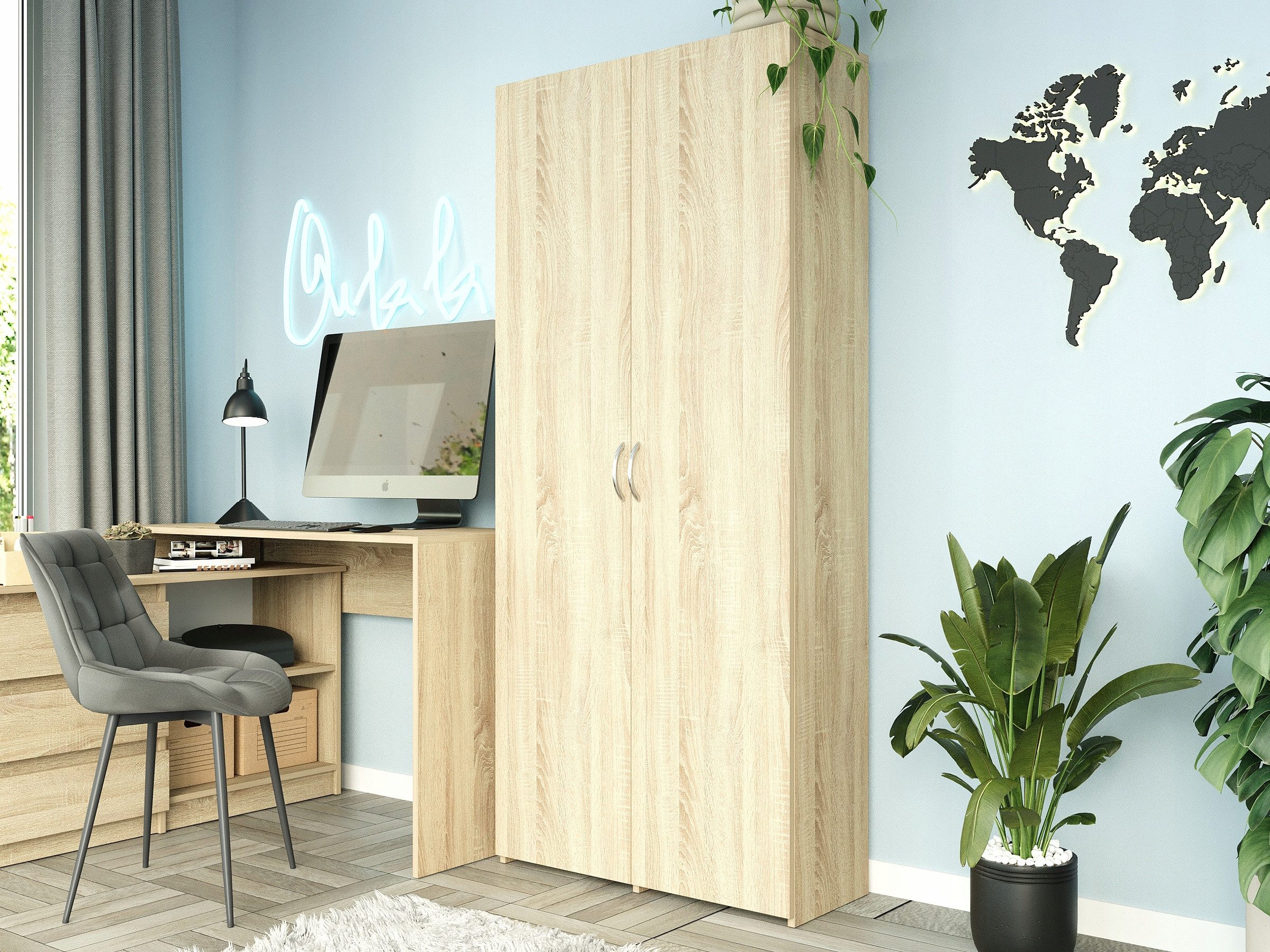 Home Collective Bücherregal mit Tür und günstig online kaufen