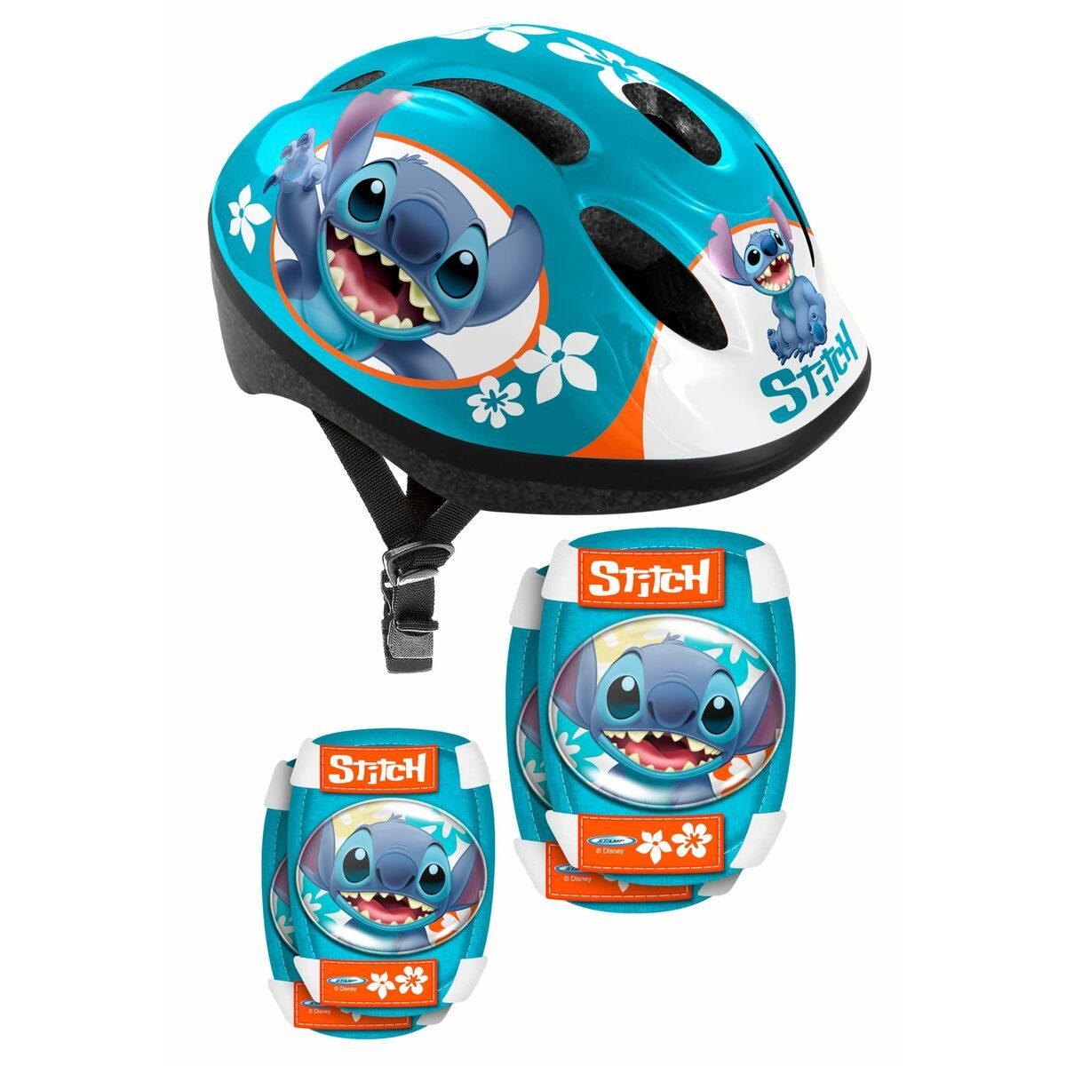 Disney Skibrille Sportschutz-Set Disney Stitch Blau