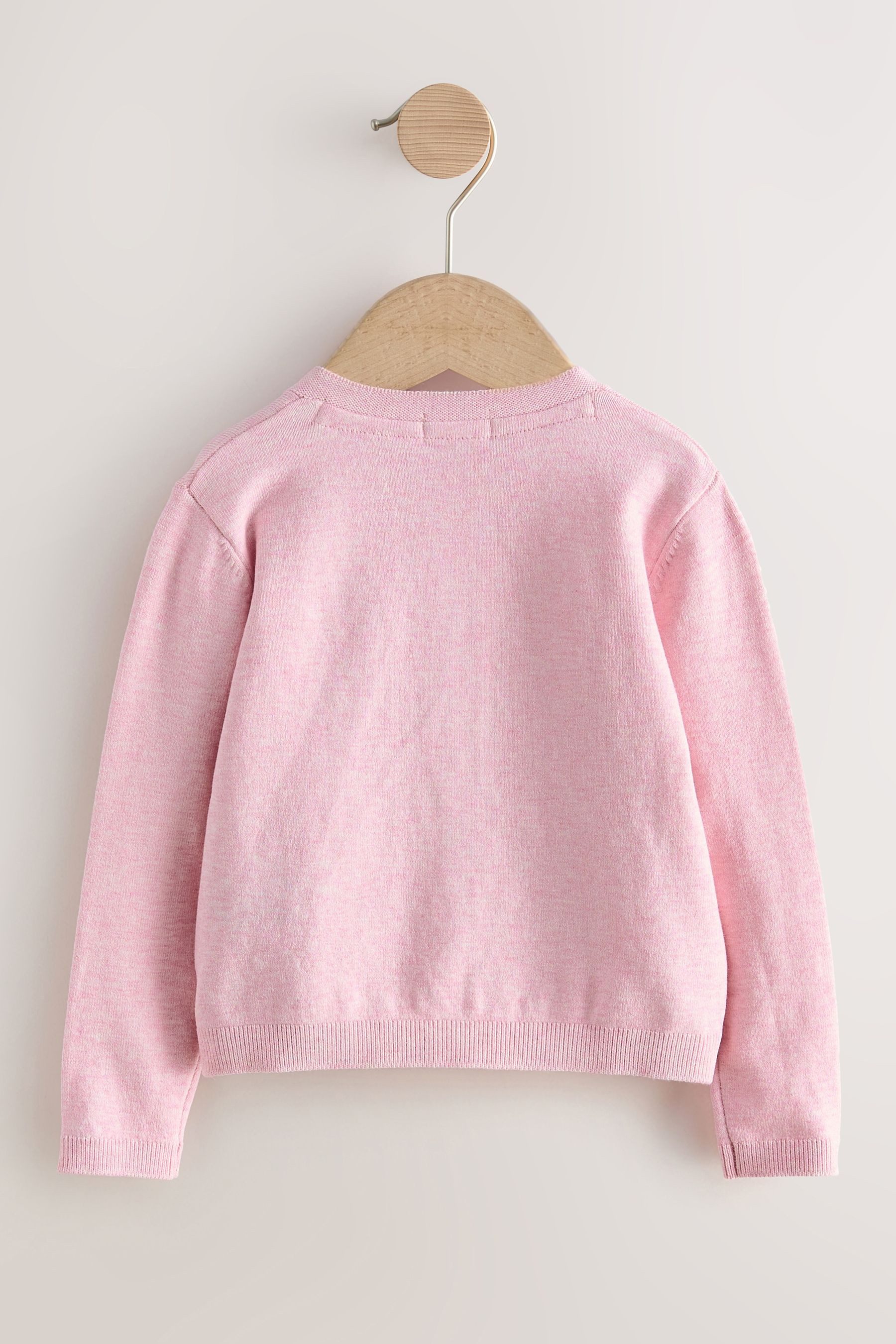 Next Strickjacke Strickjacke mit Knopfleiste, 2er-Pack (2-tlg)